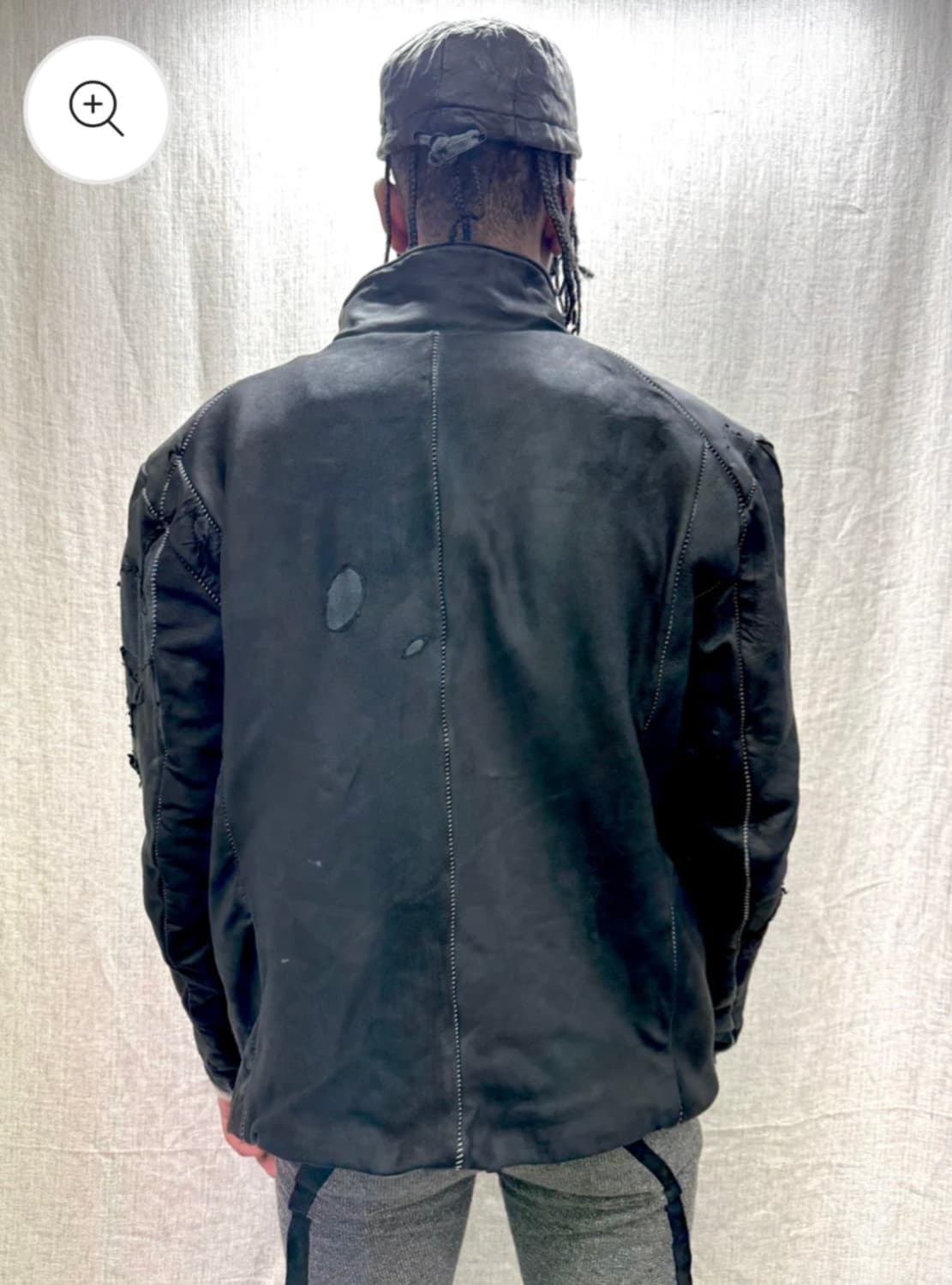 Zam Barrett High Neck Oversized Jacket 상품이미지3