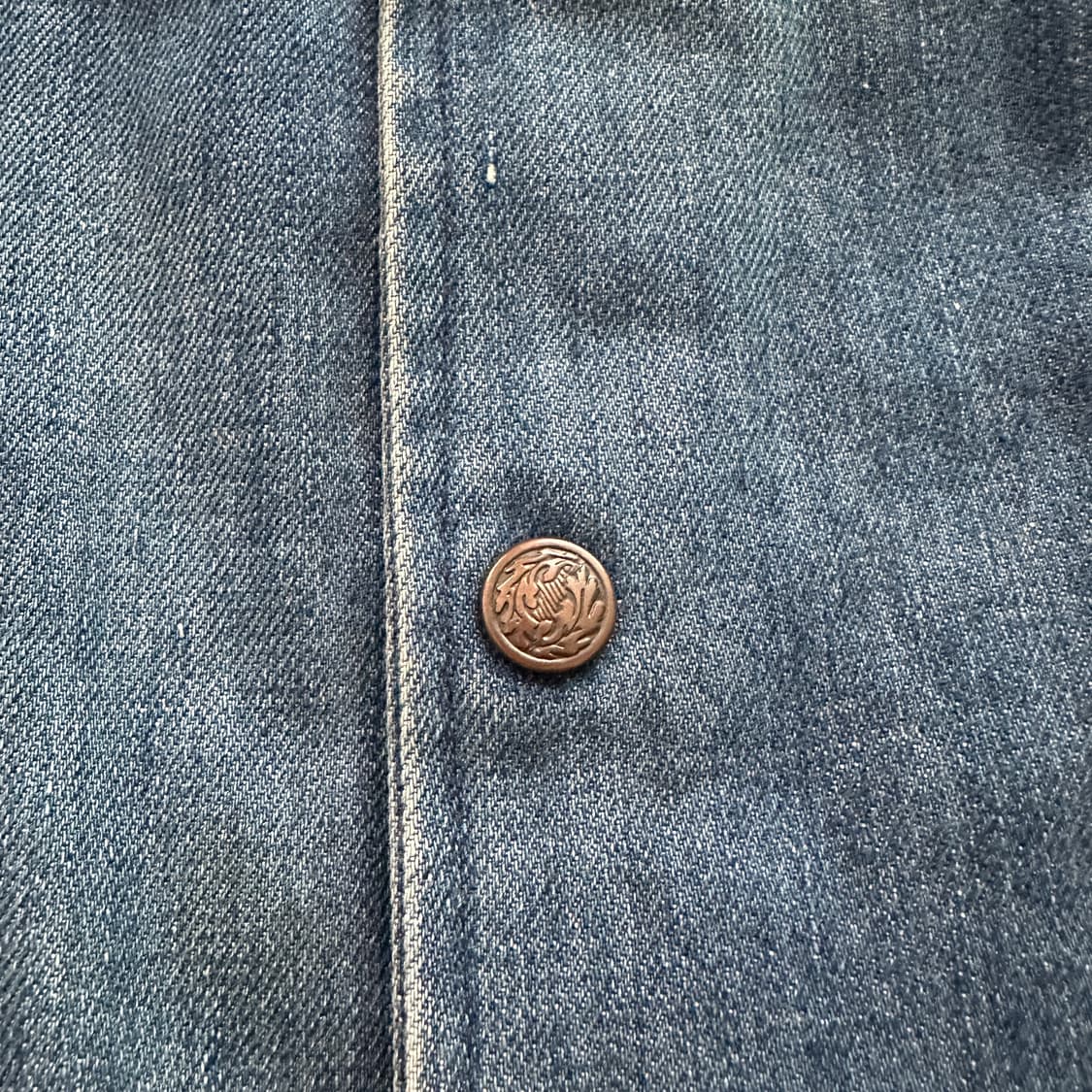 70s 트로이밀스 블랭킷 데님 초어 자켓 USA MADE 상품이미지5