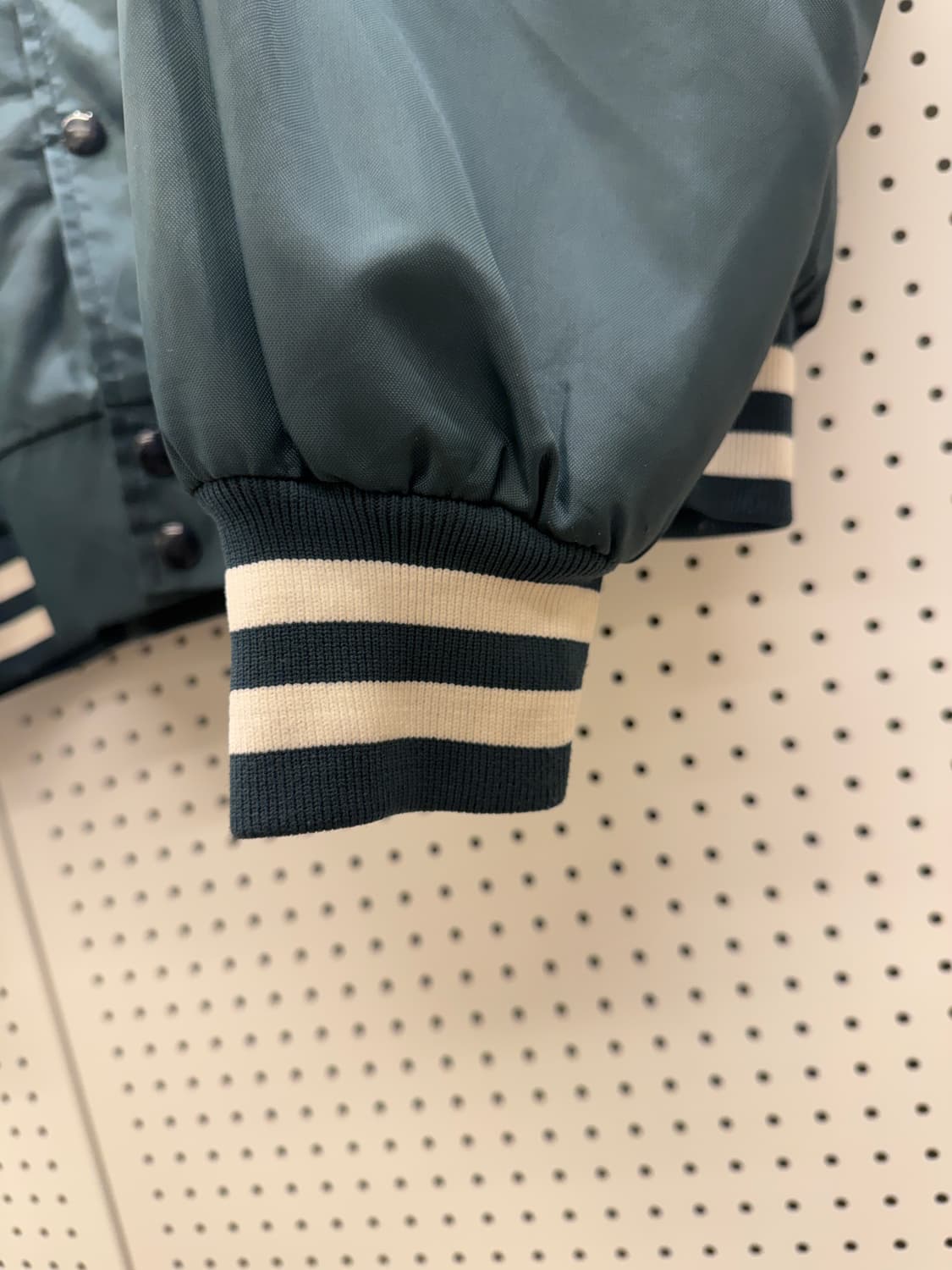 USA 빈티지 뉴욕 빅로고 바시티 자켓 U63 상품이미지3