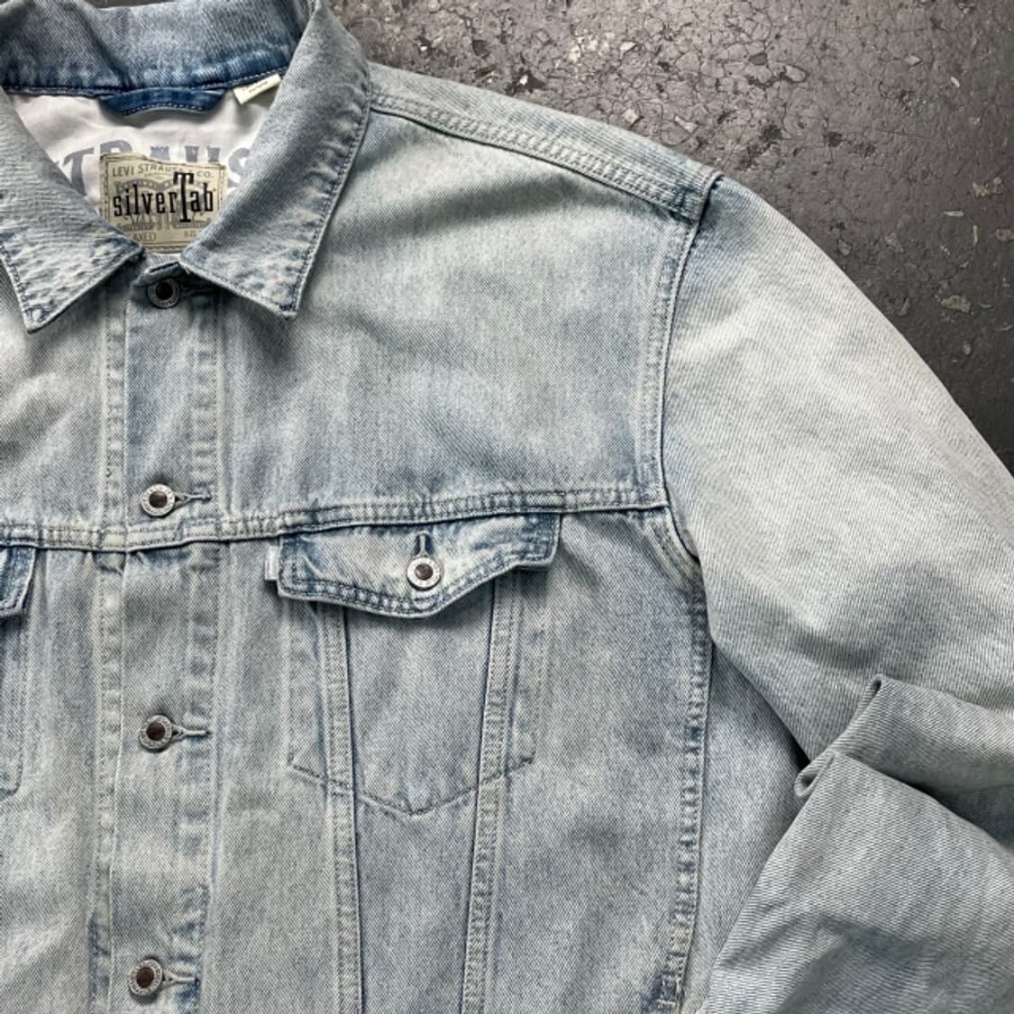 105 리바이스 실버탭 데님 자켓 상품이미지2