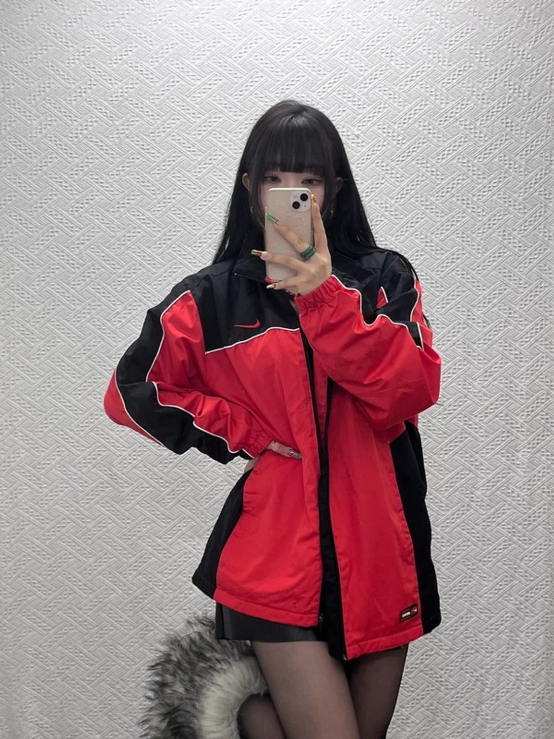 나이키 올드스쿨 레트로 빈티지 배색 바람막이 자켓 7 C09582 상품이미지1