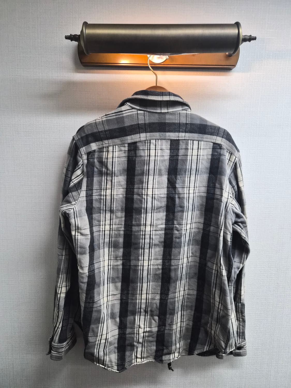 M/100) 폴로 랄프로렌 체크 셔츠 집업자켓 팝니다 상품이미지2