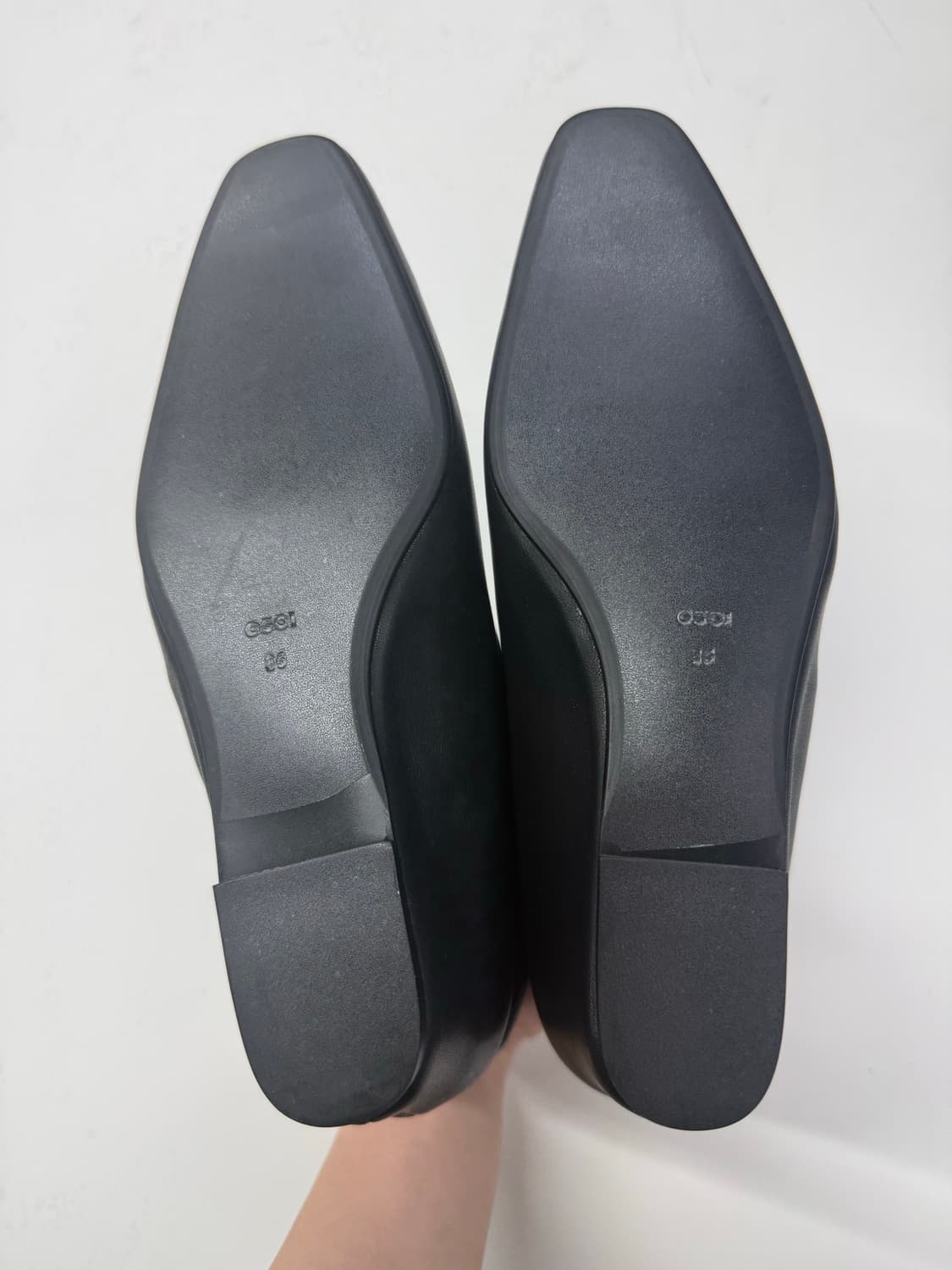 오소이 cuff boots 블랙 36 상품이미지5