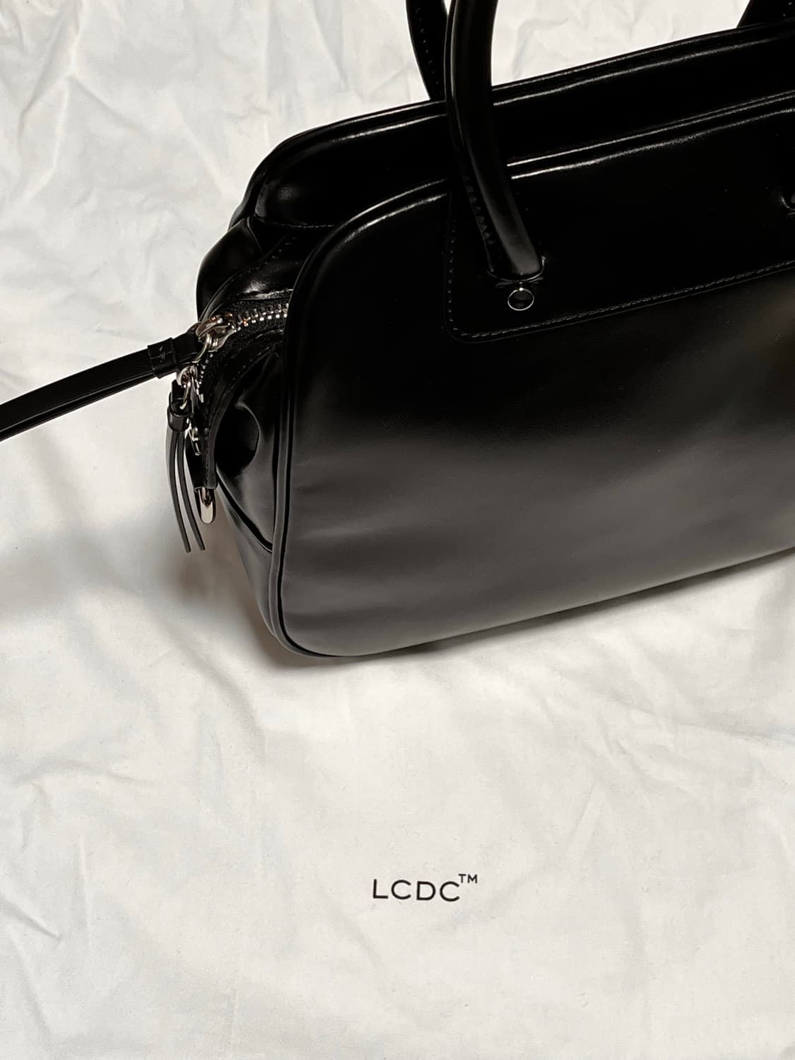 LCDC 볼링 토트백 블랙 상품이미지1