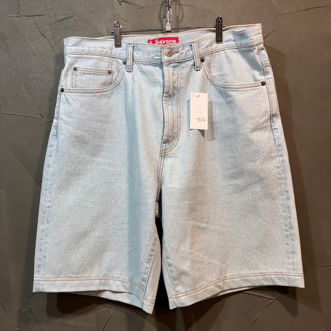 [32] SUPREME 슈프림 데님 버뮤다 팬츠 상품이미지1