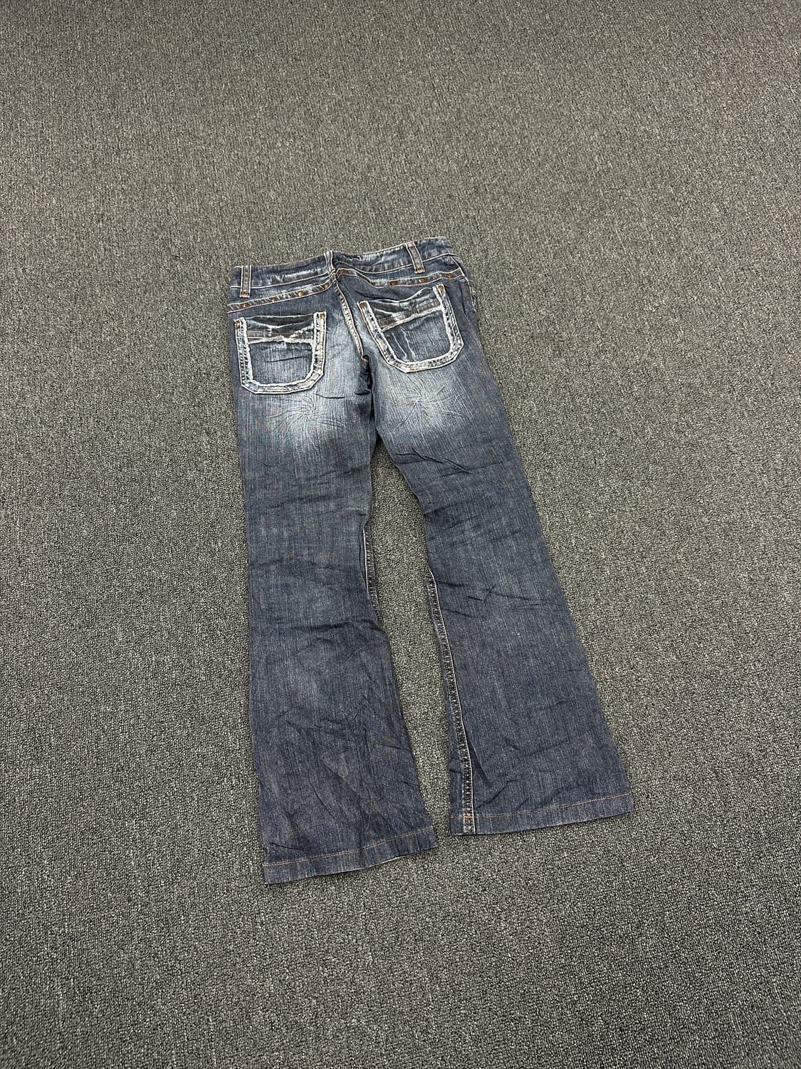 30) 재패니즈 빈티지 y2k 부츠컷 데님팬츠 상품이미지1