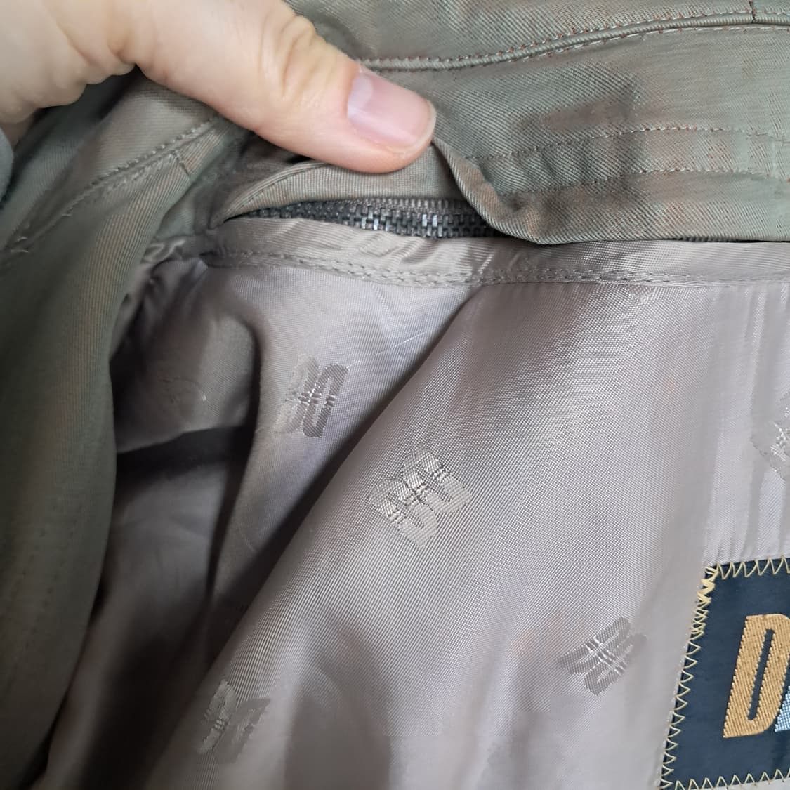 닥스 남성 빈티지 트렌치코트 약 105정도(모 내피 있음) 상품이미지6