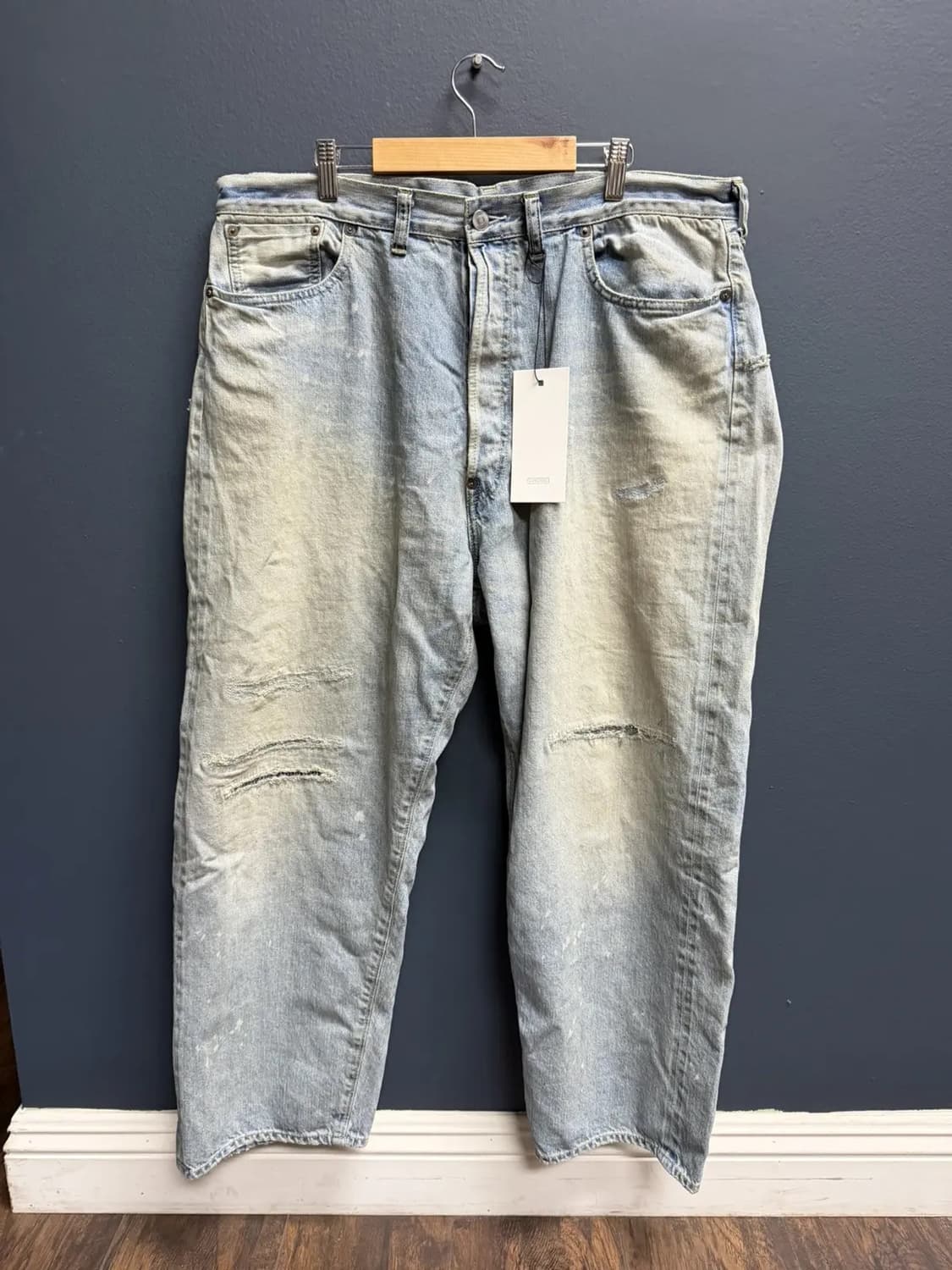 26ss No.37 Washed Wide Denim Pants 상품이미지2