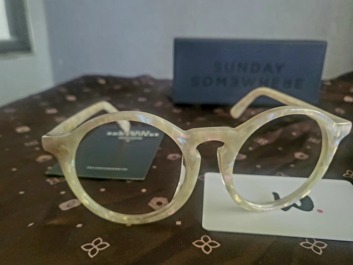 [미착용 새상품] *지드레곤 착용 선데이 섬웨어 안경* 상품이미지7