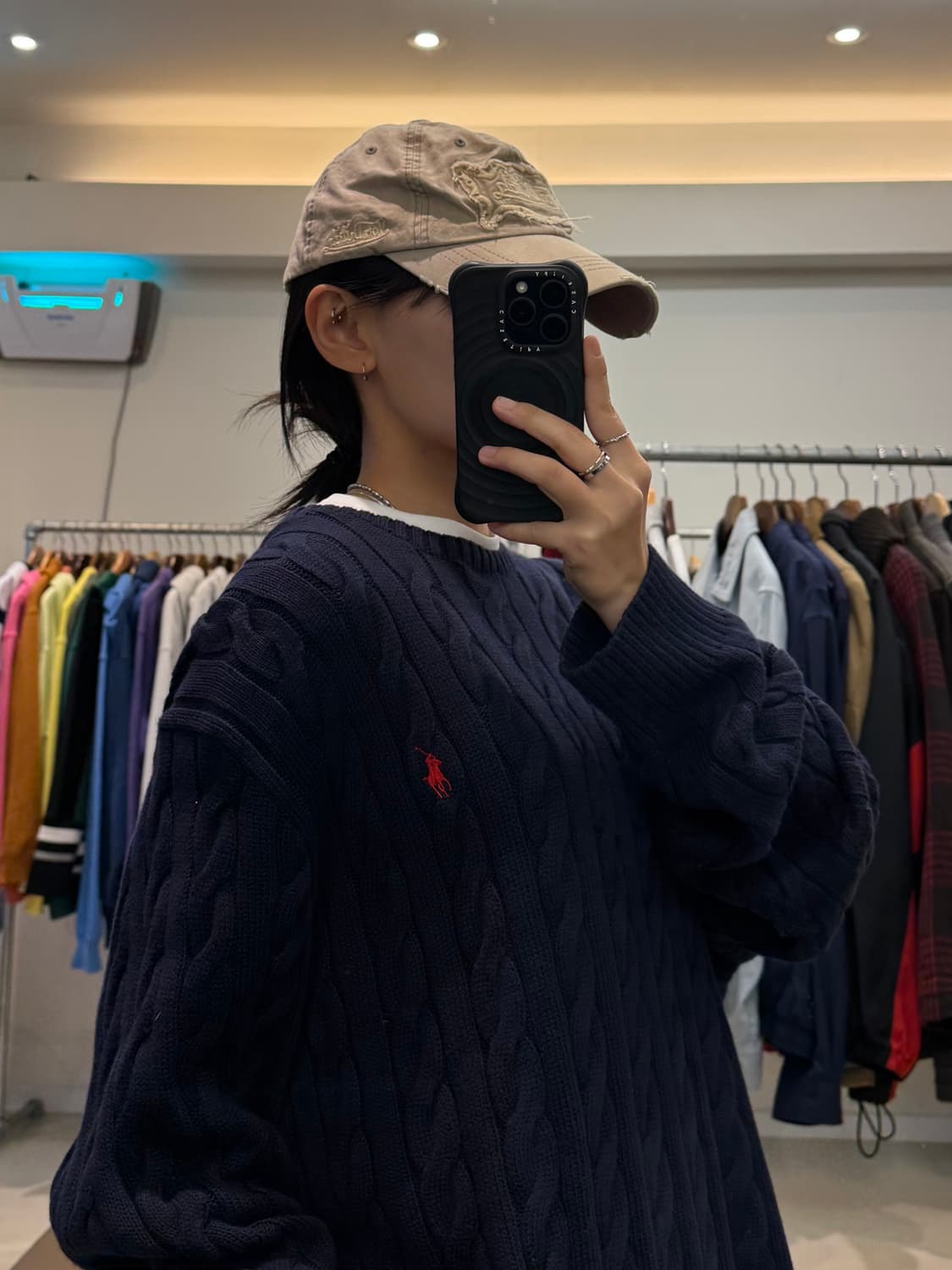 폴로 랄프로렌 꽈배기 니트 상품이미지2