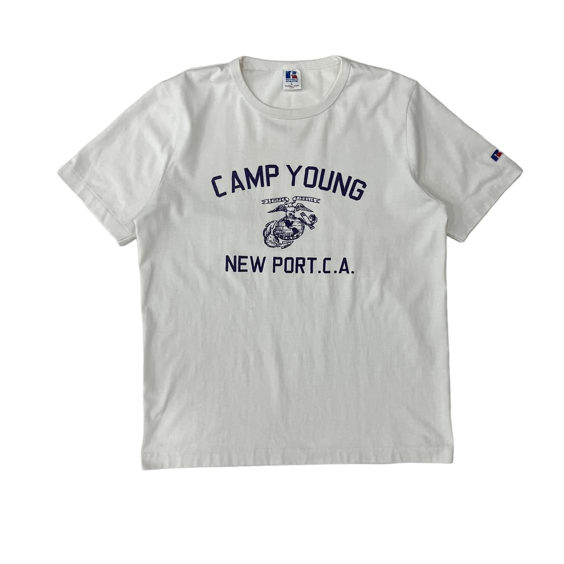 [100] 90's 러셀 'Camp Young' 반팔  상품이미지1