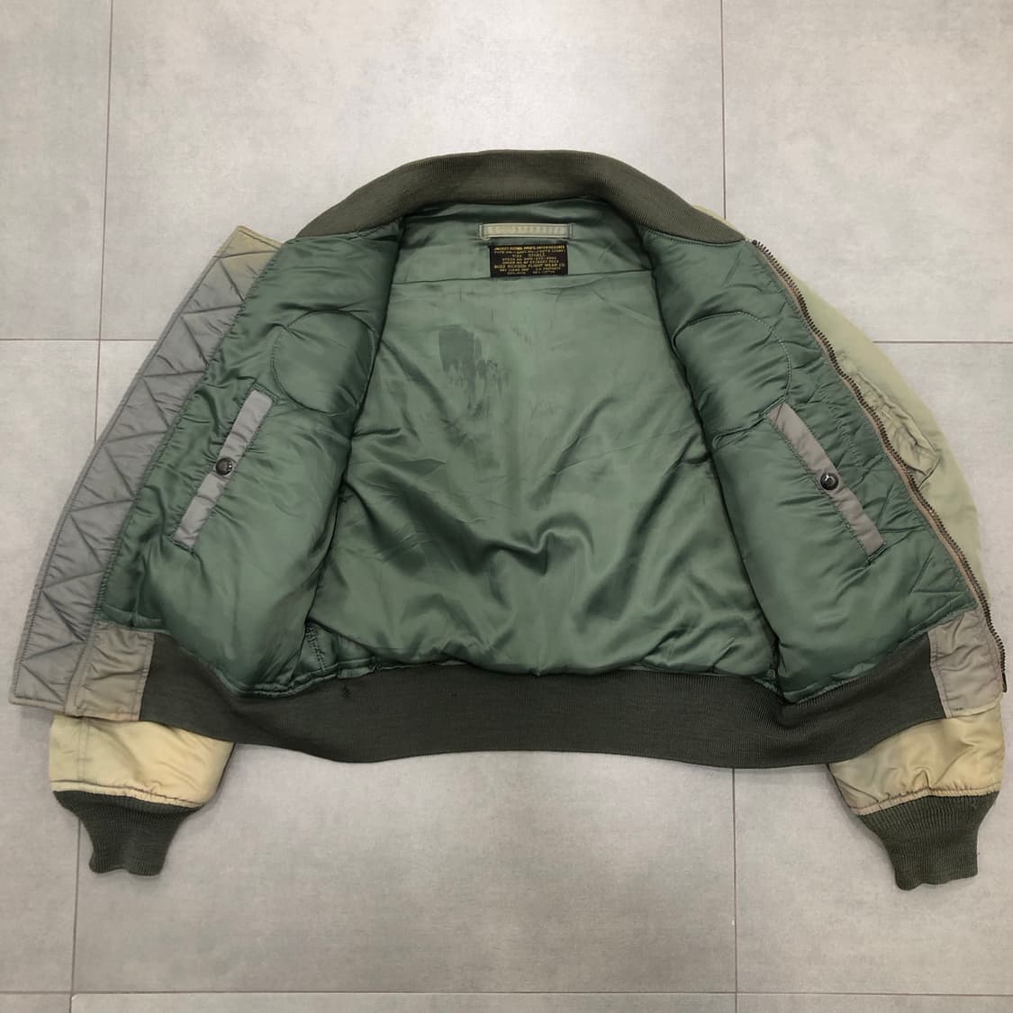 버즈릭슨 ma-1 빈티지 항공 점퍼 파일럿 자켓 S 상품이미지3