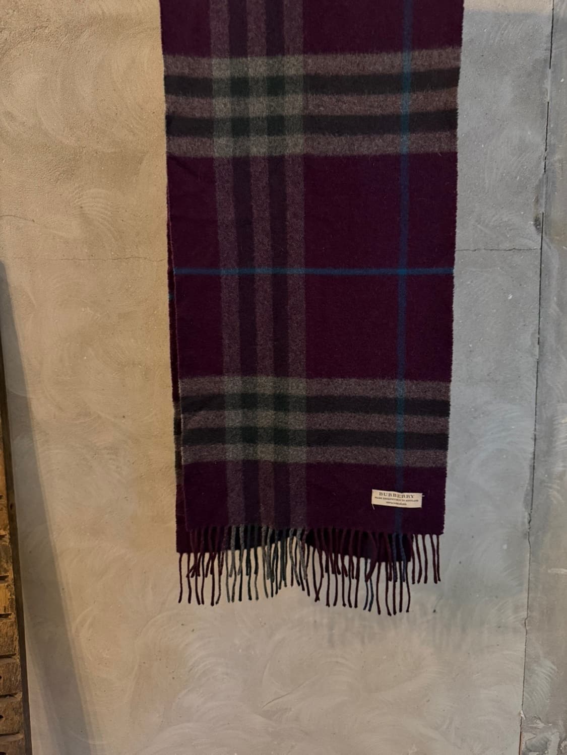 버버리 캐시미어 머플러 상품이미지8