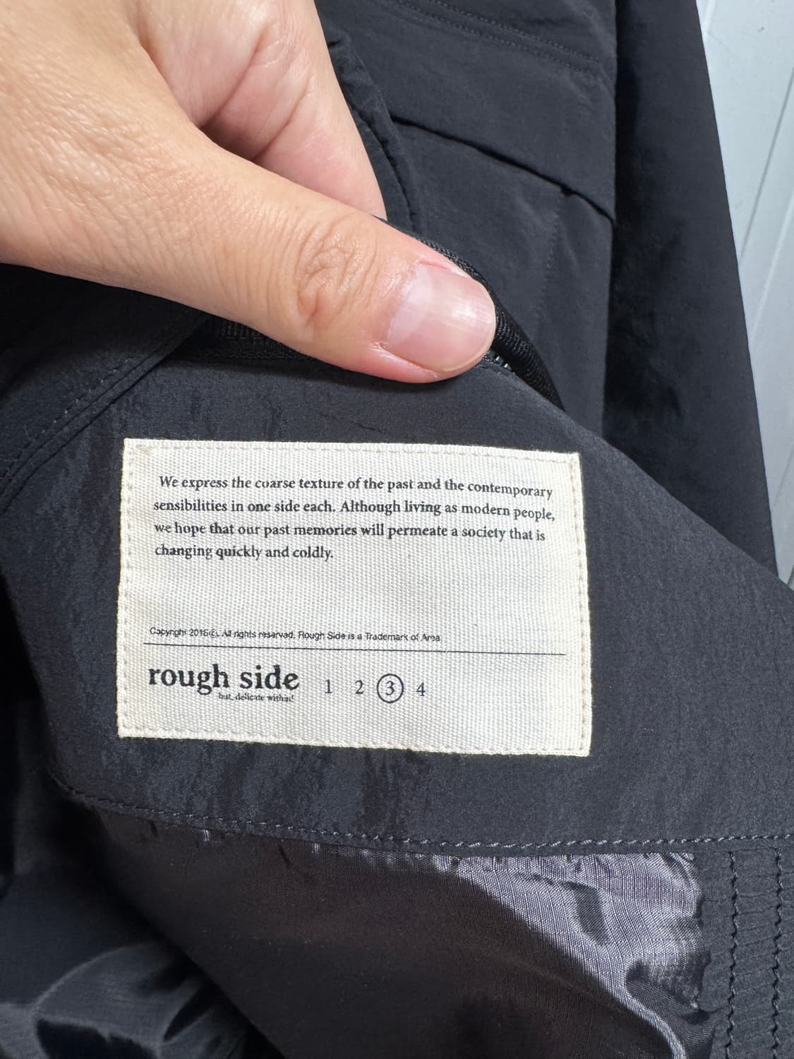 러프사이드 레인드롭 점퍼 3사이즈 상품이미지5