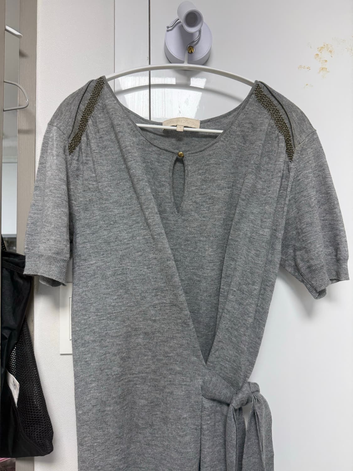 바네사 브루노 울 타이드 원피스 키야기 상품이미지2