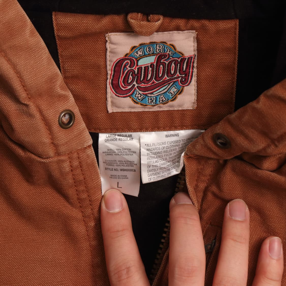 90's 빈티지 USA 워크 덕액티브 자켓 A1764 상품이미지3