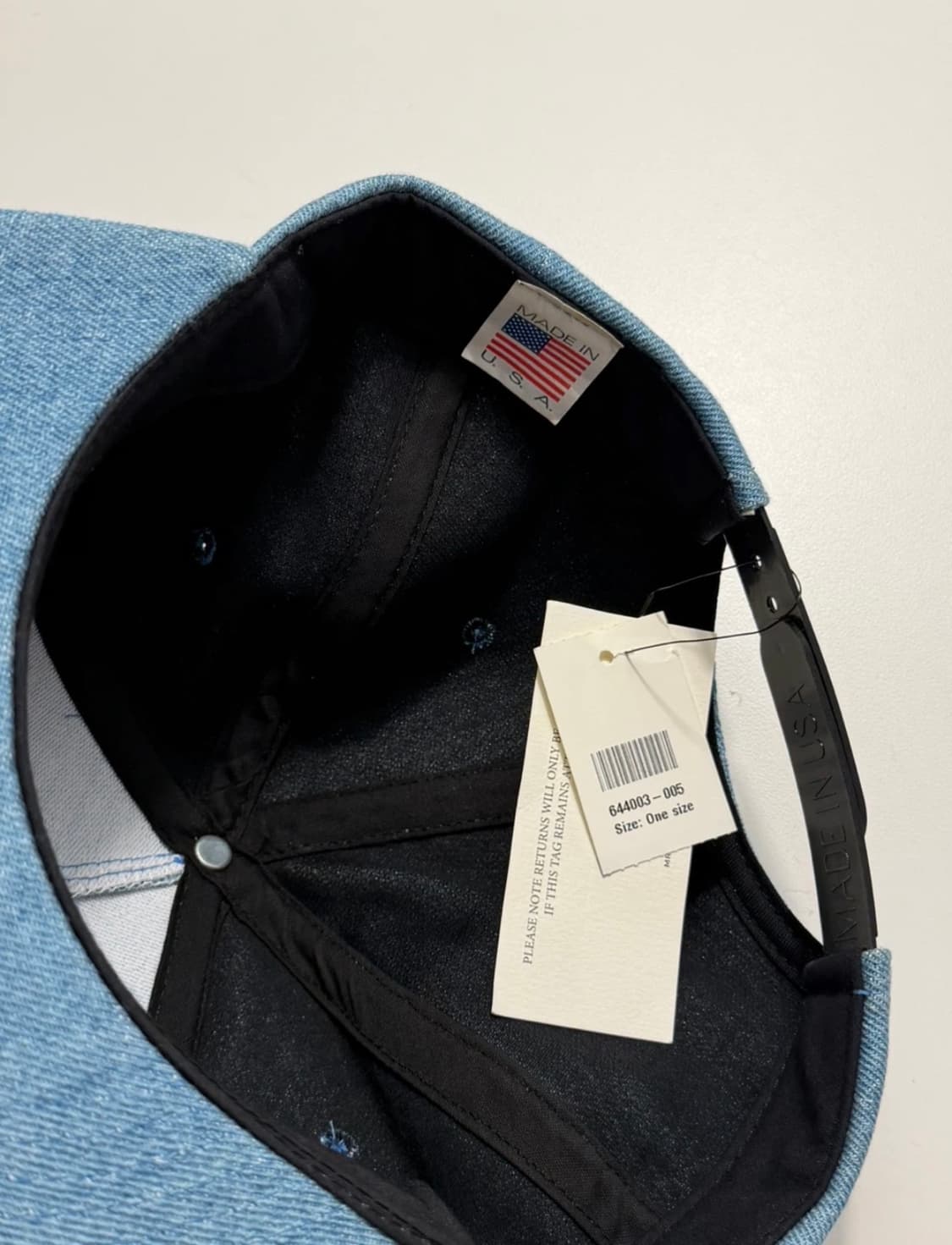 Know Wave 데님 볼캡 새상품 상품이미지4