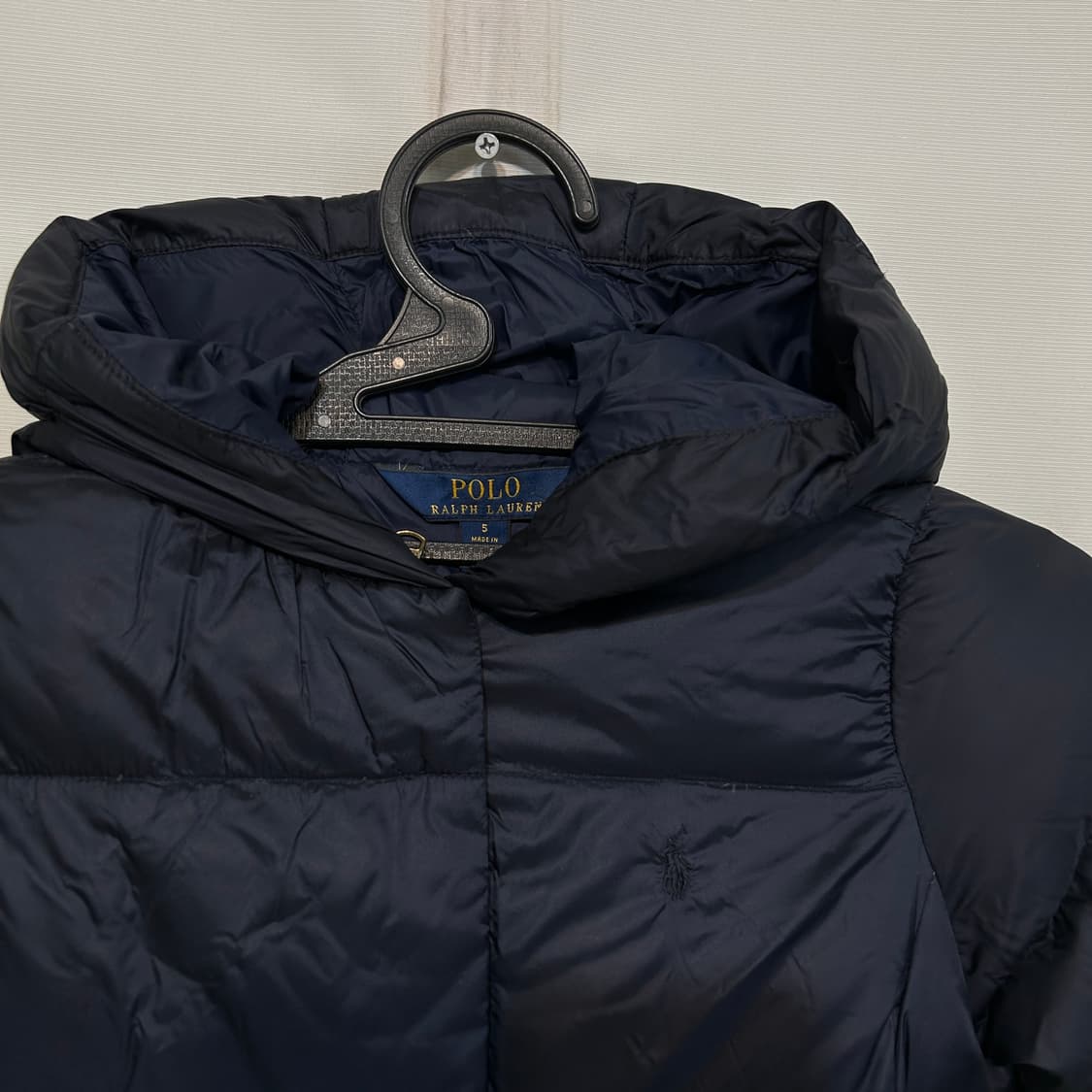 폴로 키즈 여아 롱 다운패딩 5세 상품이미지2