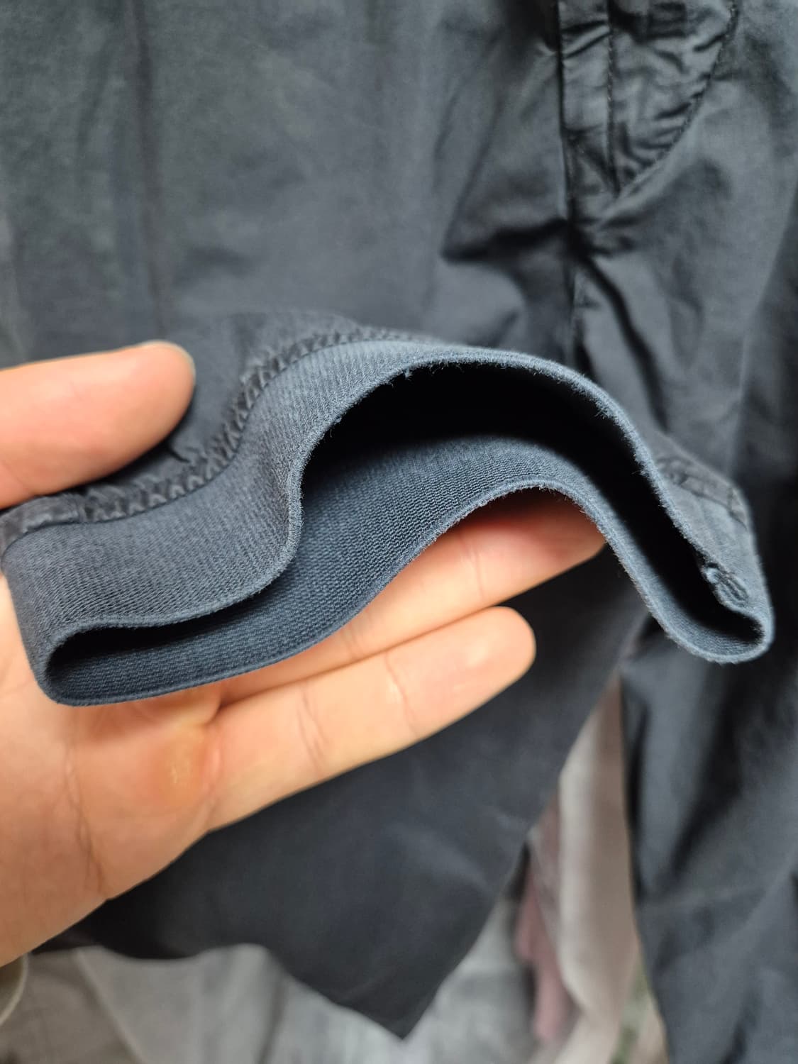 정품 34-XL 스톤아일랜드 카고조거팬츠 블랙 상품이미지3