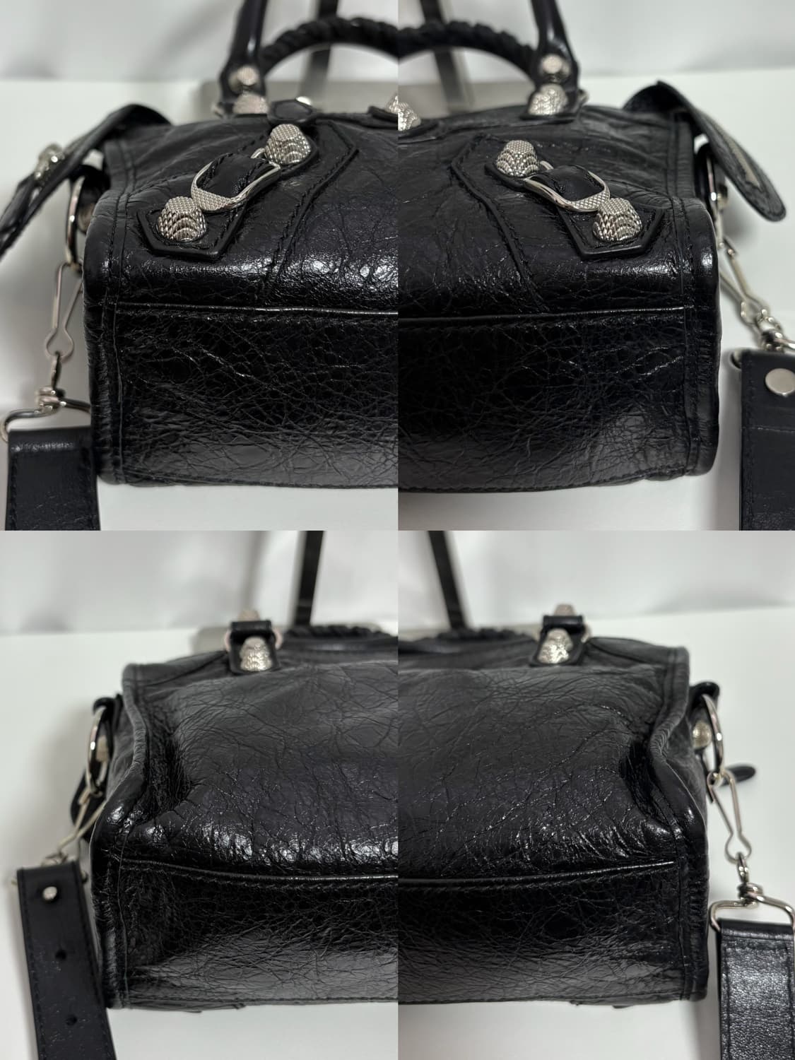 발렌시아가 자이언트 모터 미니 블랙 상품이미지2