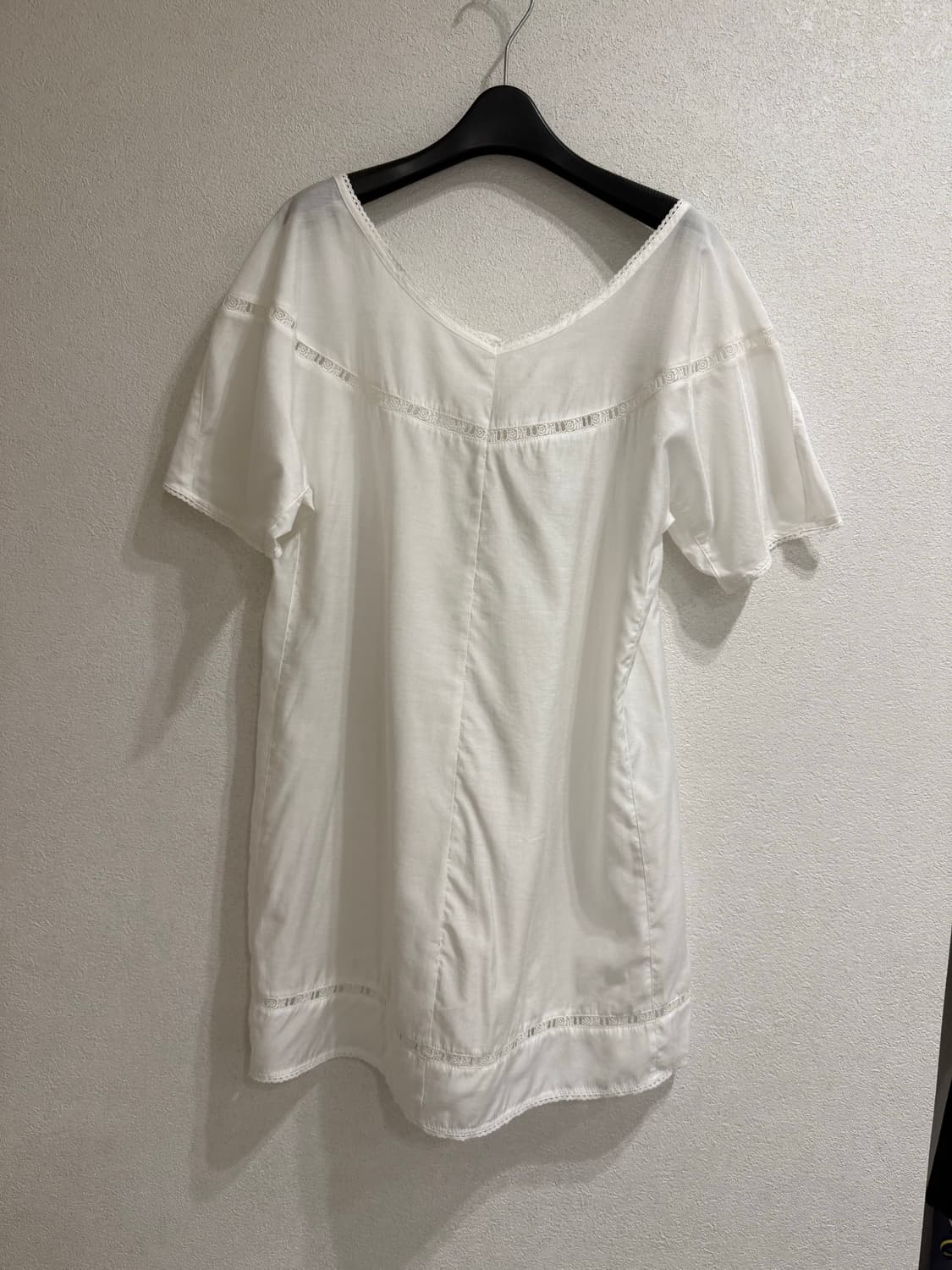새상품) 포에브 백리스 레이스 여름 아사 원피스 드레스 상품이미지10