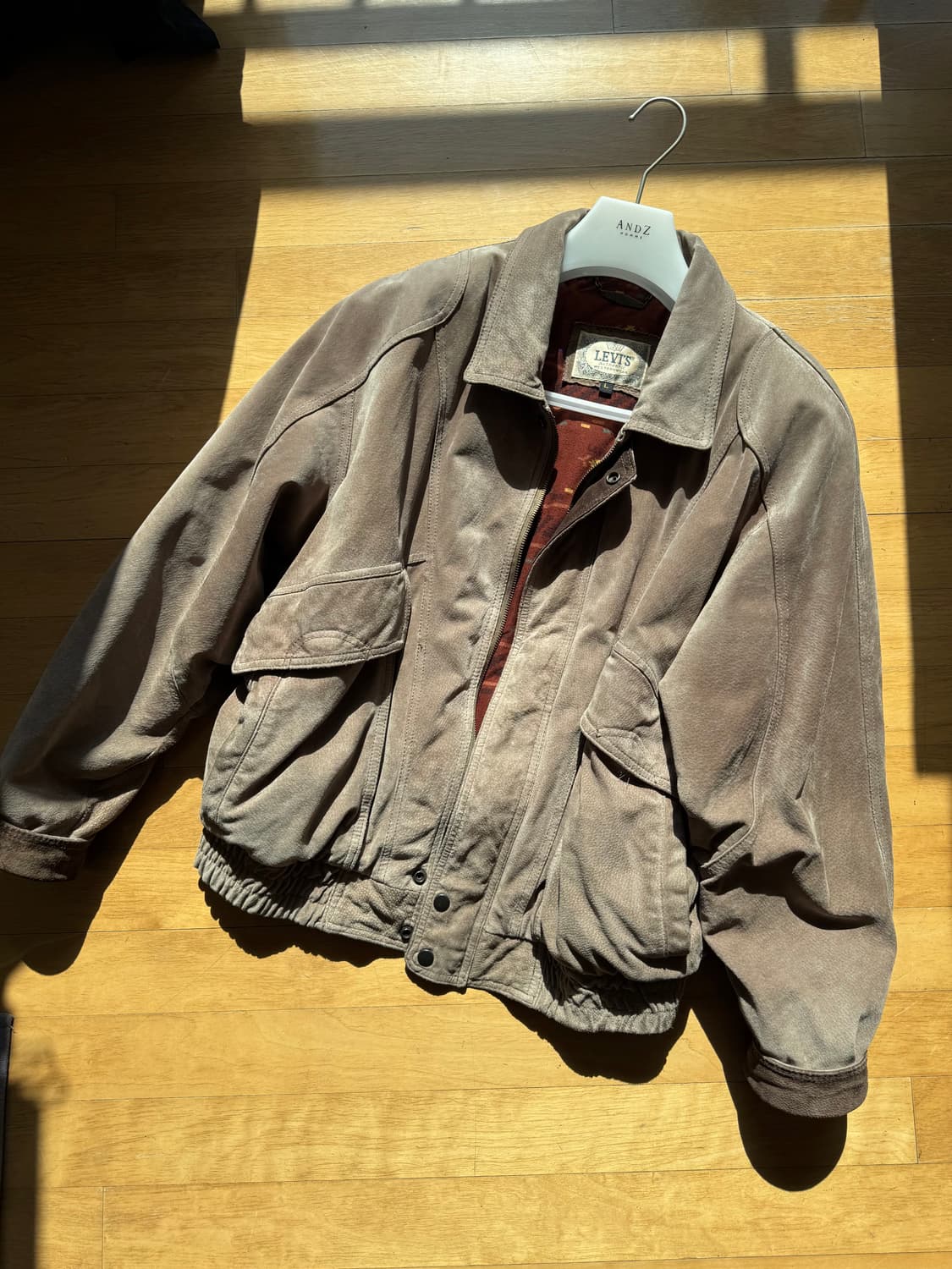 리바이스 스웨이드 봄버자켓 상품이미지3