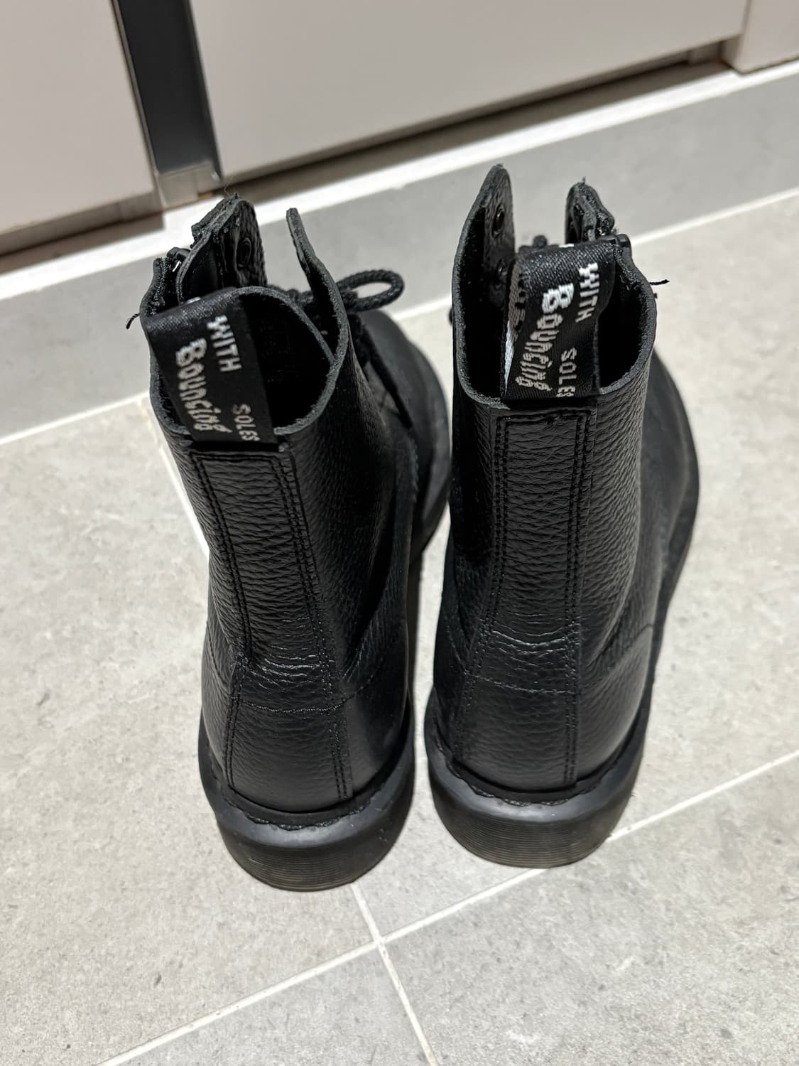 닥터마틴 1460 모노 워커부츠 블랙 7 상품이미지2