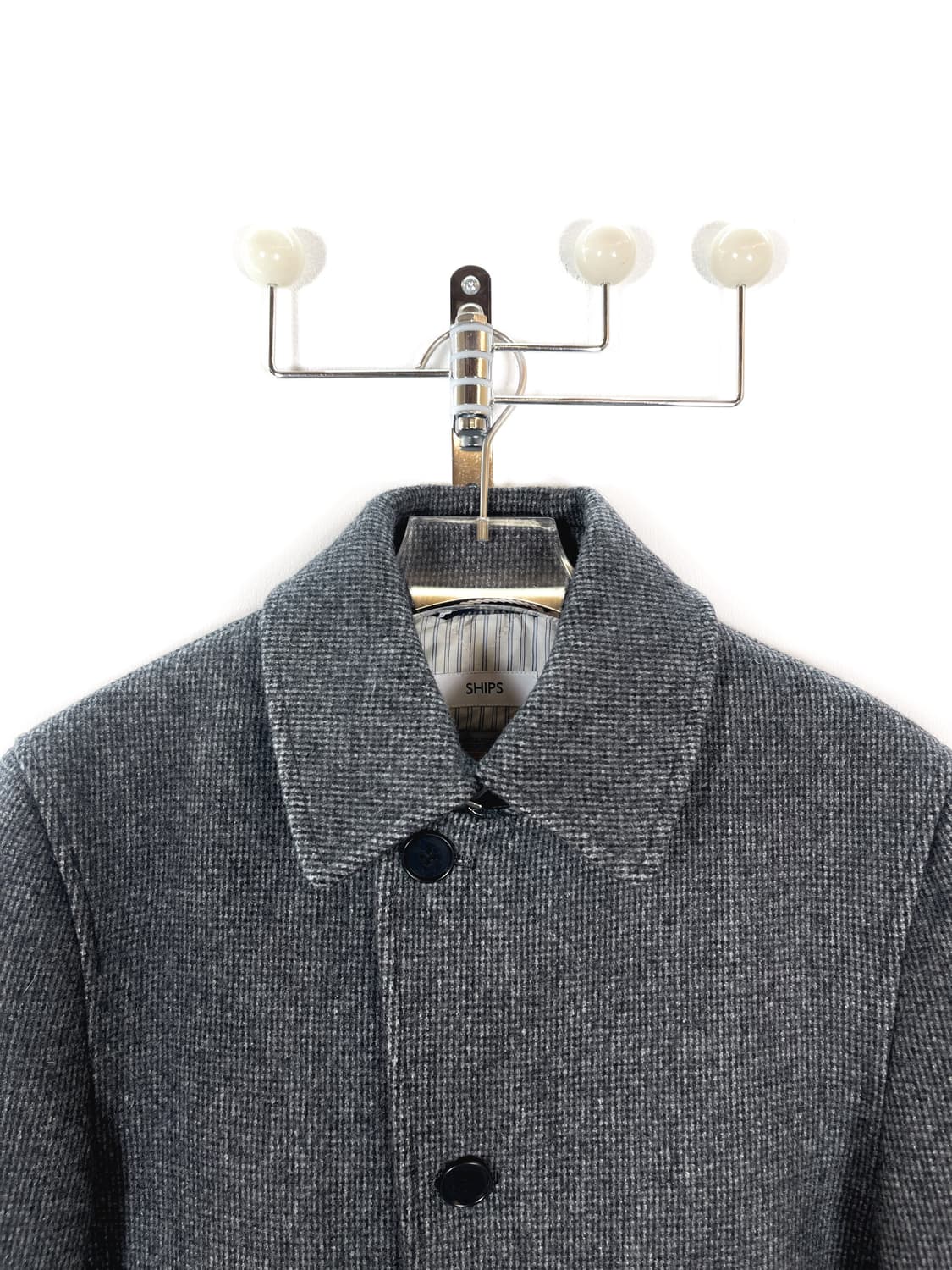 쉽스 울 실크 블렌드 코트 상품이미지2