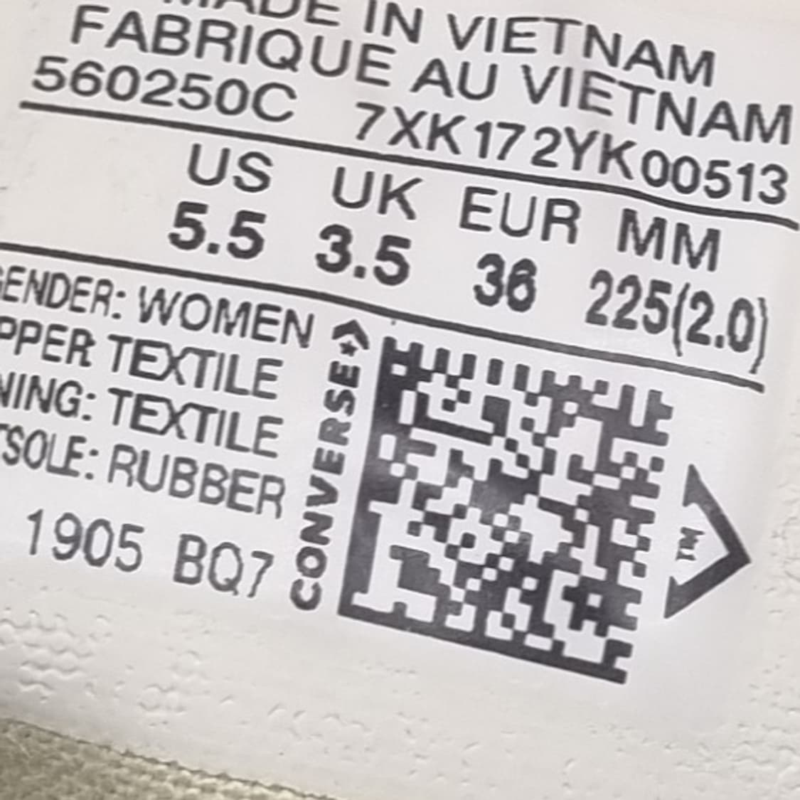 컨버스 올스타 리프트 여성스니커즈225 상품이미지6