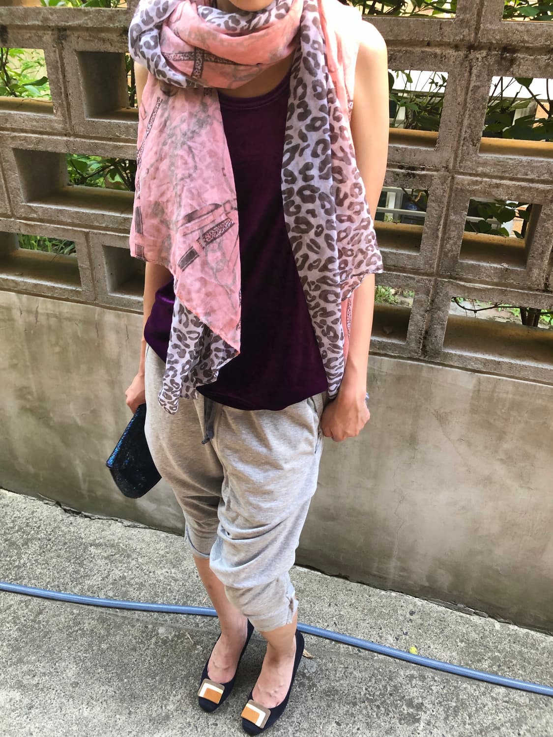 multi pattern scarf  상품이미지4