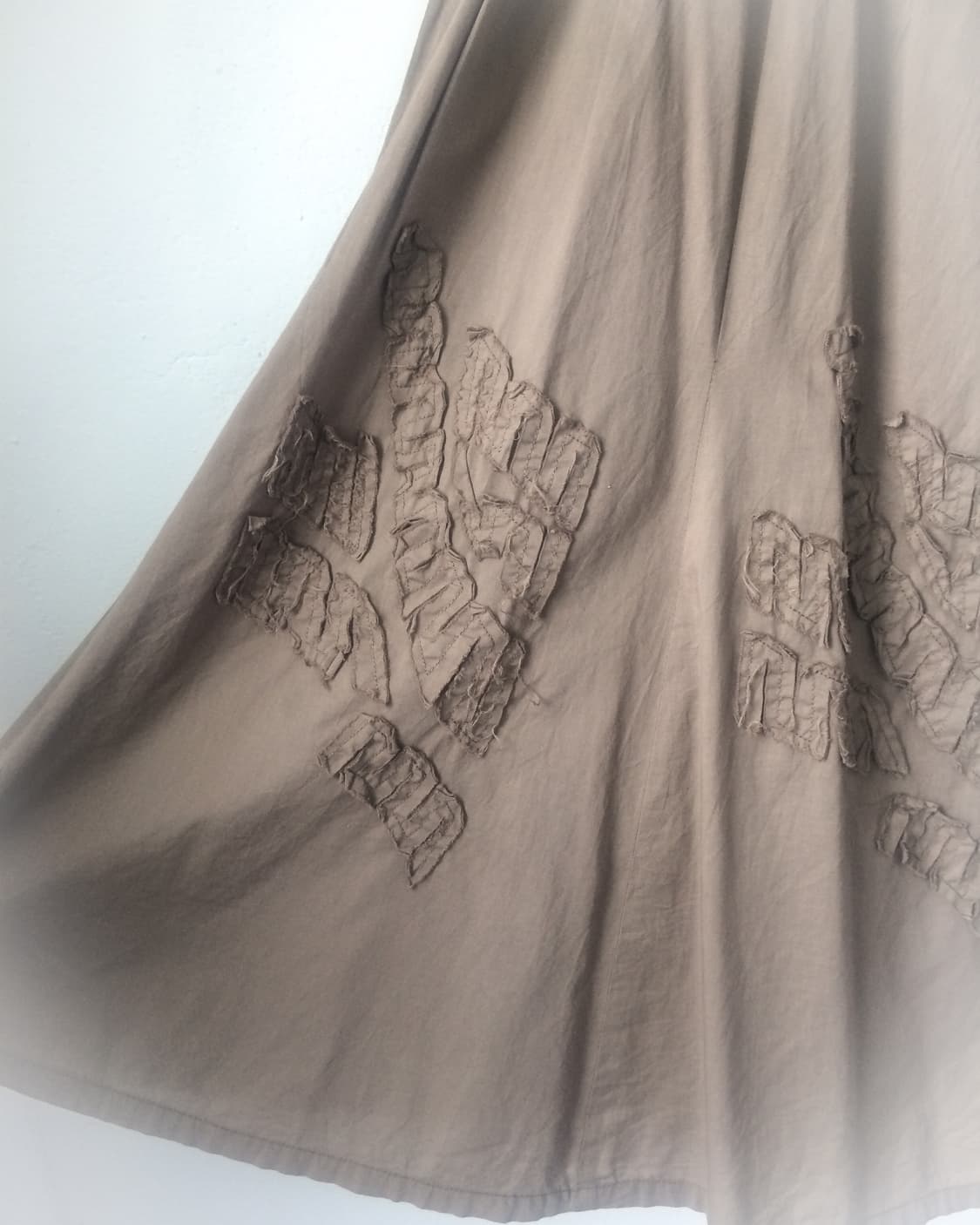 Patch point long skirt 상품이미지2