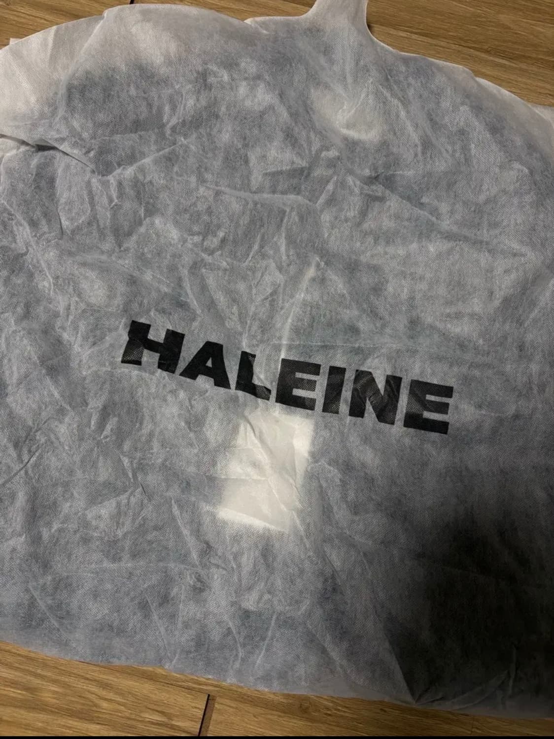 새상품))알렌느 스탠드 카라 트위드 크롭자켓 네이비 2사이즈 판매 상품이미지4