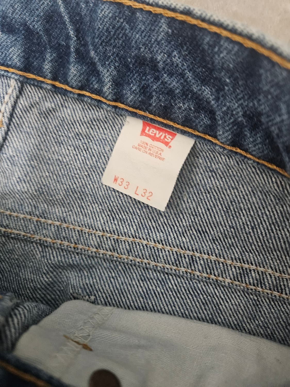 [40cm] 90s 리바이스 517 오렌지탭 33x32 상품이미지2