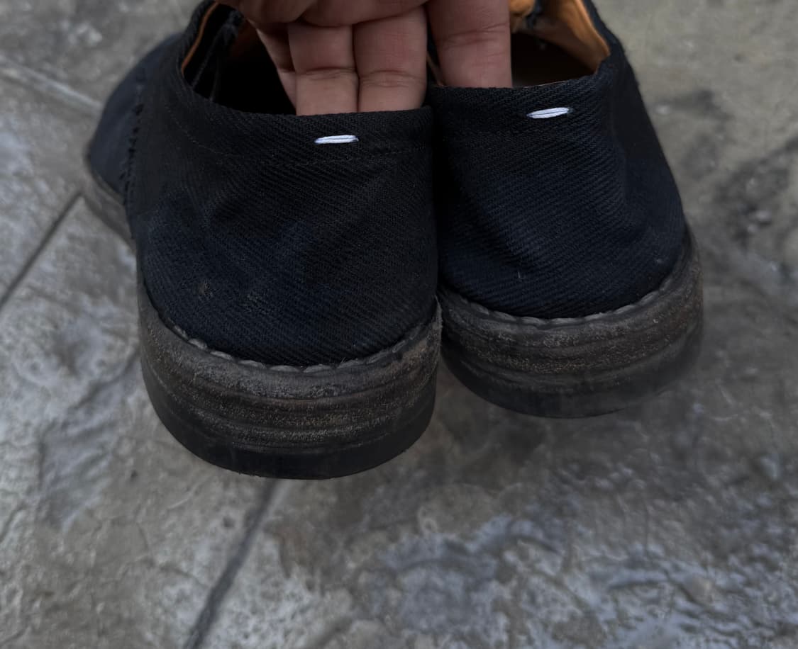 마르지엘라 빈티지 캔버스 누벅 더비슈즈 상품이미지4