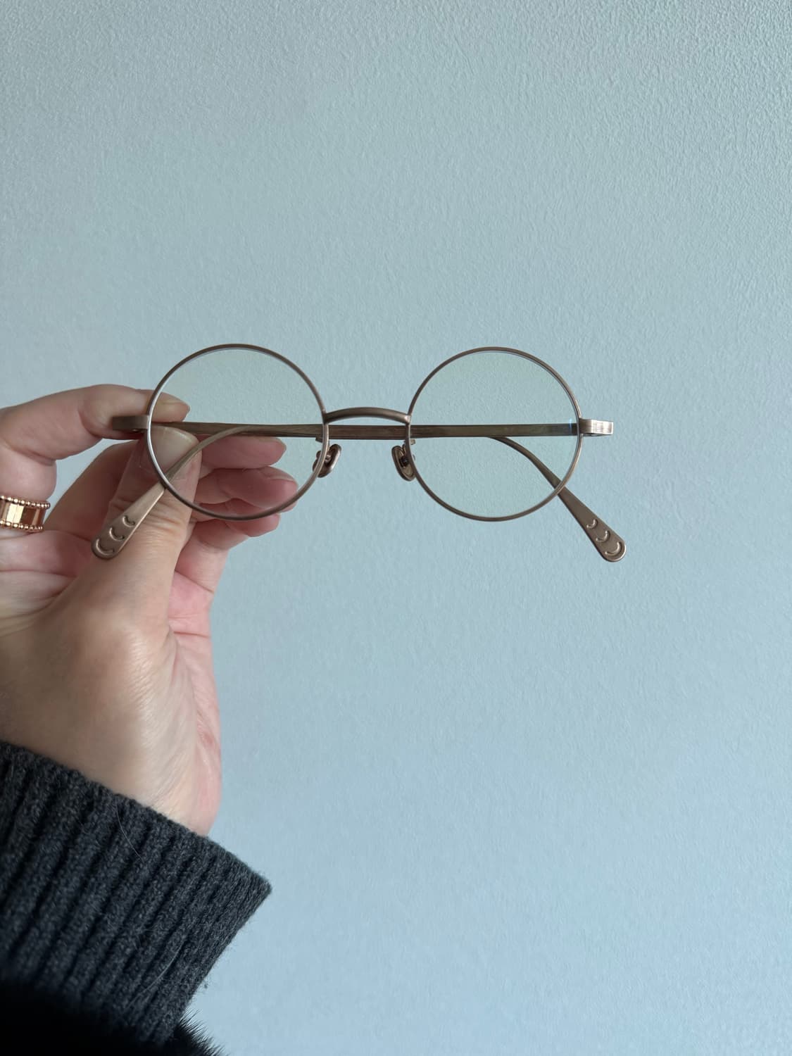 Gernot Lindner(제르놋 린드너) 실버 안경 팝니다 상품이미지3