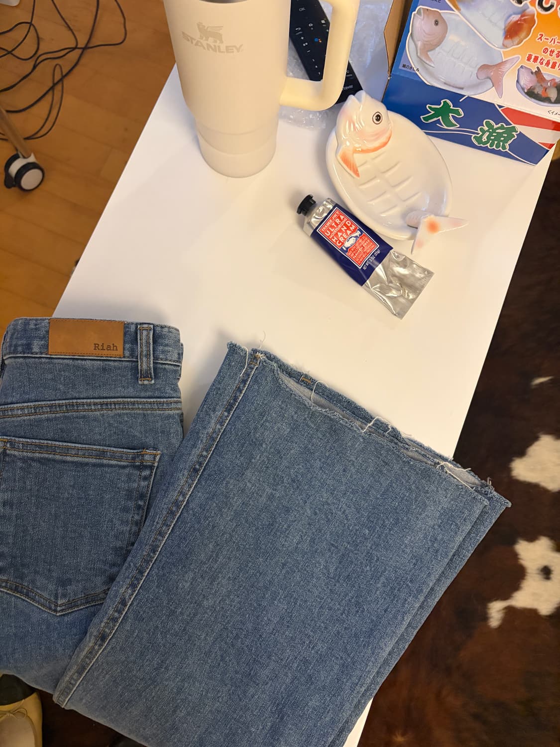 하이웨스트 부츠컷 데님팬츠 상품이미지7