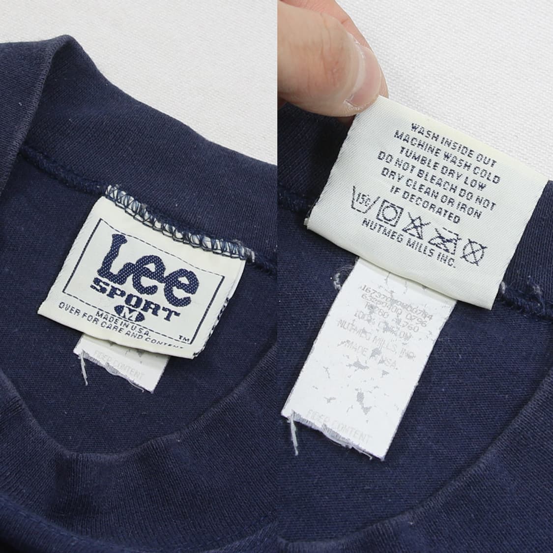 (착용컷) Lee 반폴라 롱 슬리브 (남성용 100-103) 상품이미지5