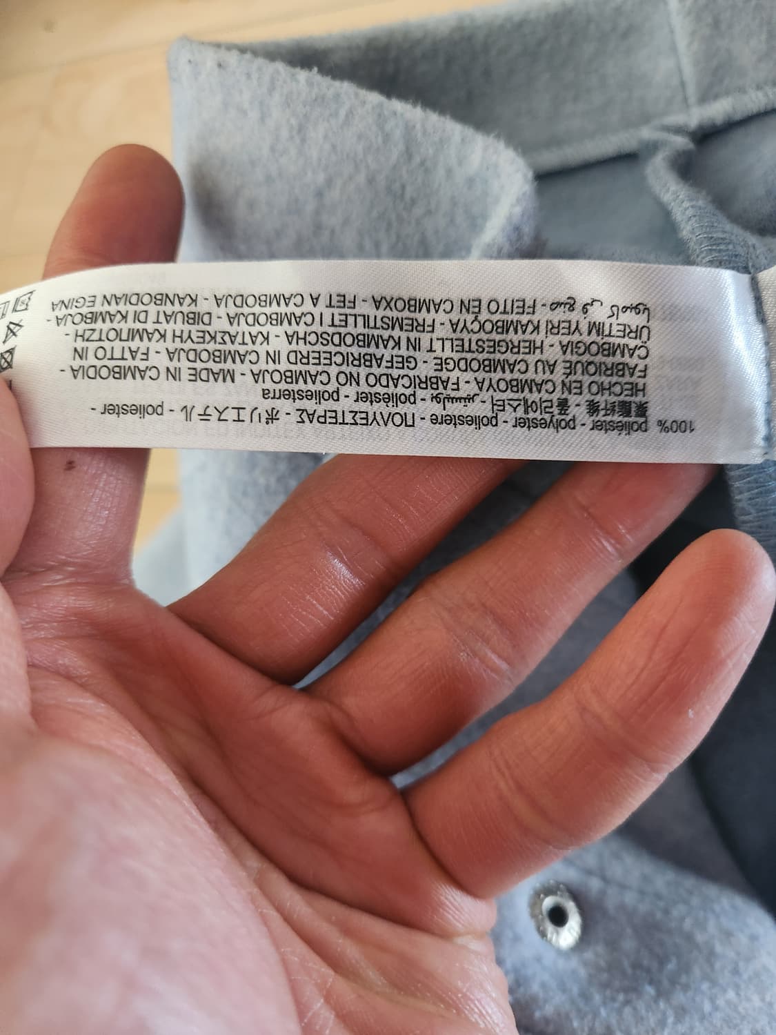 자라 크롭 자켓 라이트블루 L 상품이미지4