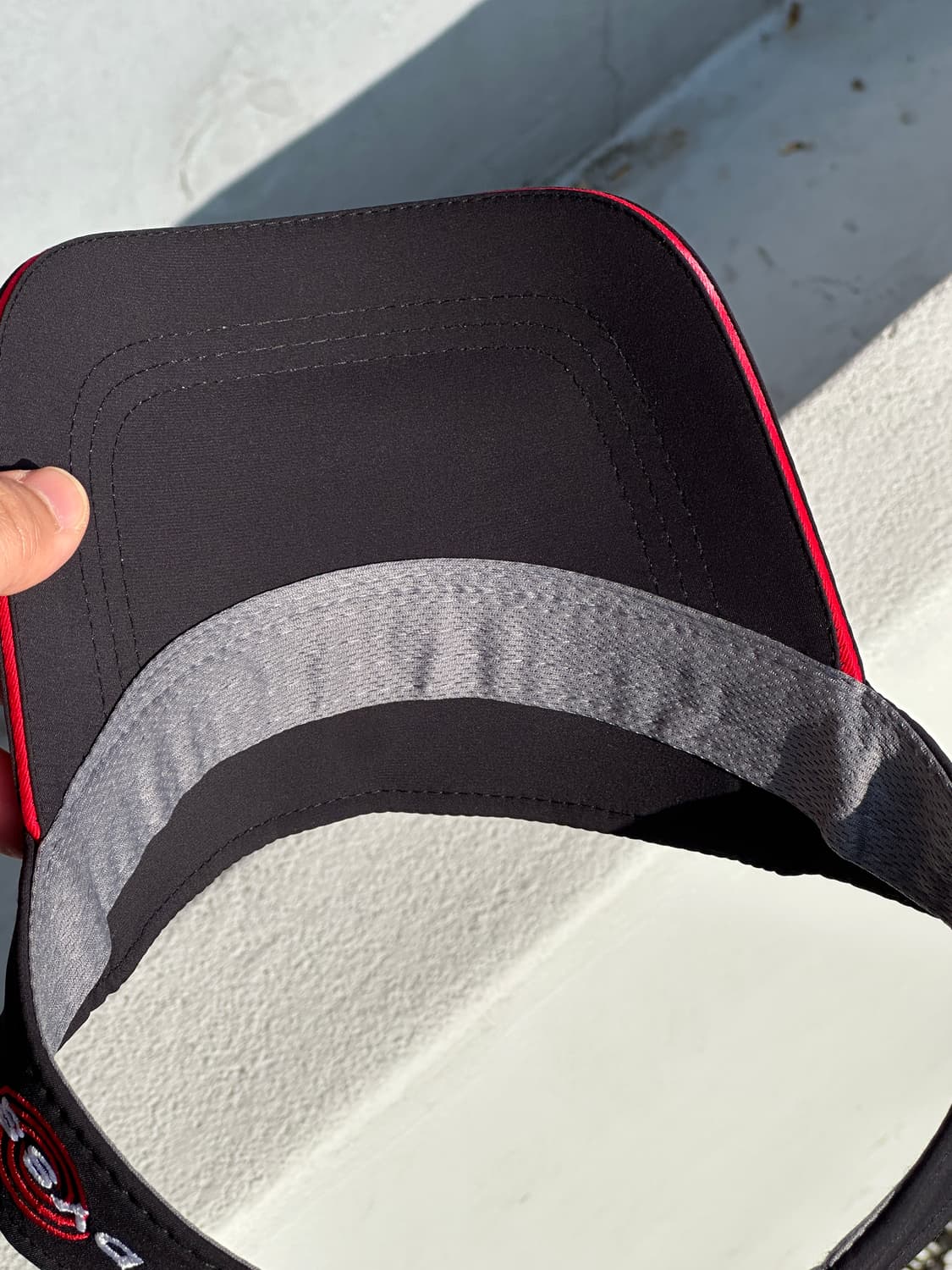 [F] 캘러웨이 로고 블랙 썬캡 썬바이저 모자 골프 상품이미지7