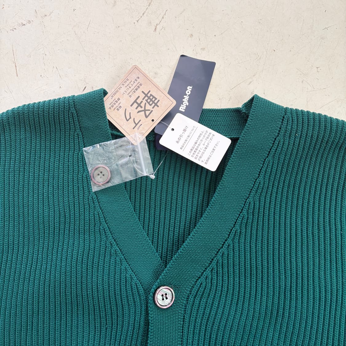 BACK NUMBER 빈티지 가디건 XL 상품이미지5