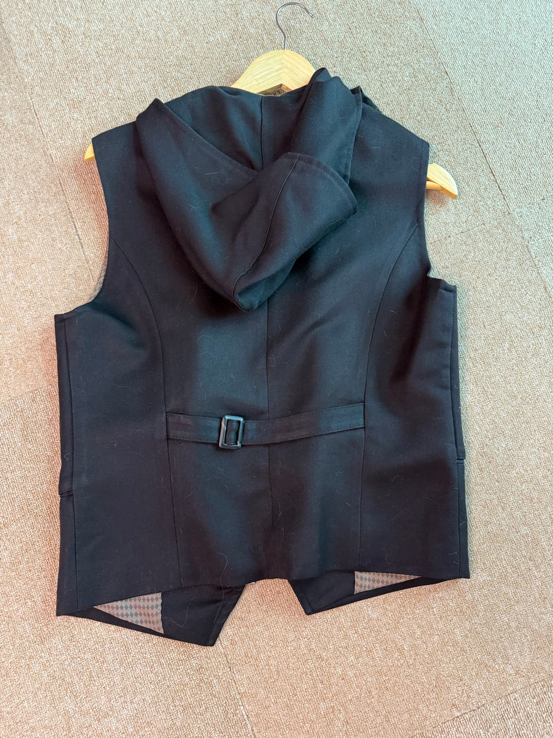 닐 바렛  후드 베스트   48 사이즈    상품이미지3