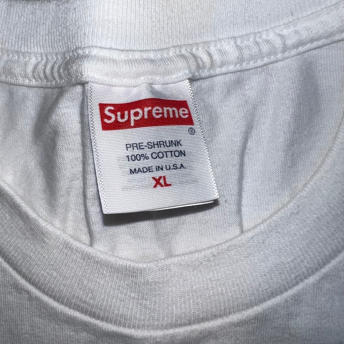 23SS 슈프림 커트 코베인 티셔츠 화이트 XL 상품이미지3