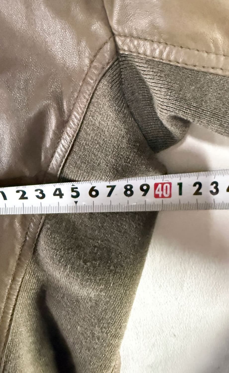 Vintage leather jk 상품이미지3