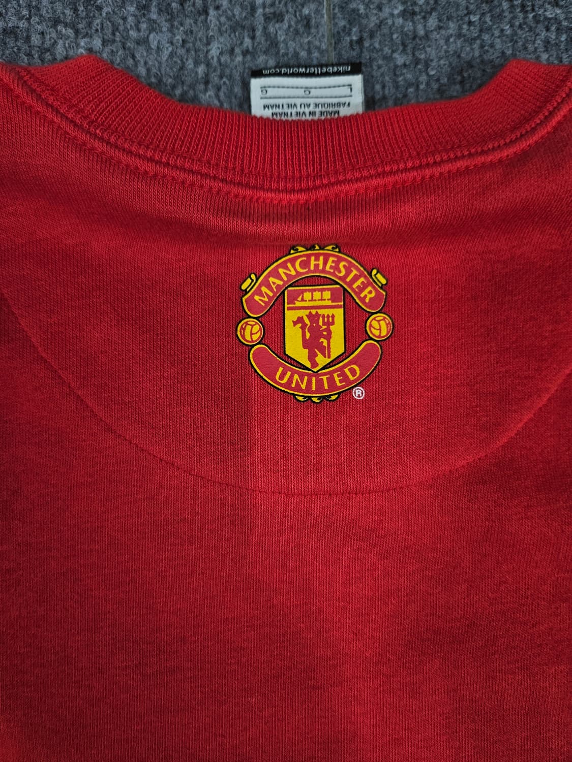 나이키 X 맨유 박지성 맨투맨 급처 상품이미지4