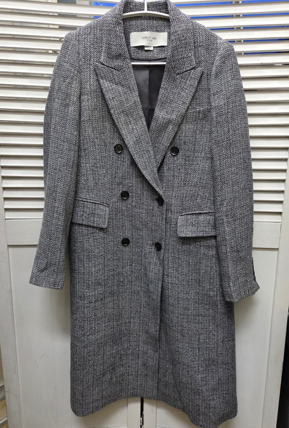 체루티 1881 울 더블 코트 상품이미지1