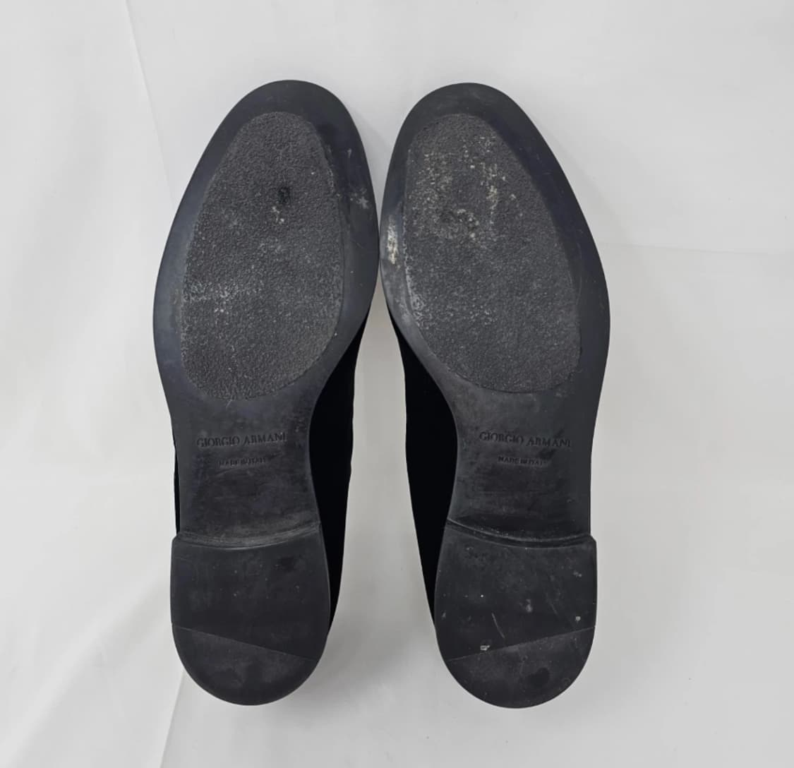 조르지오 아르마니 블랙 벨벳 로퍼 8 상품이미지9