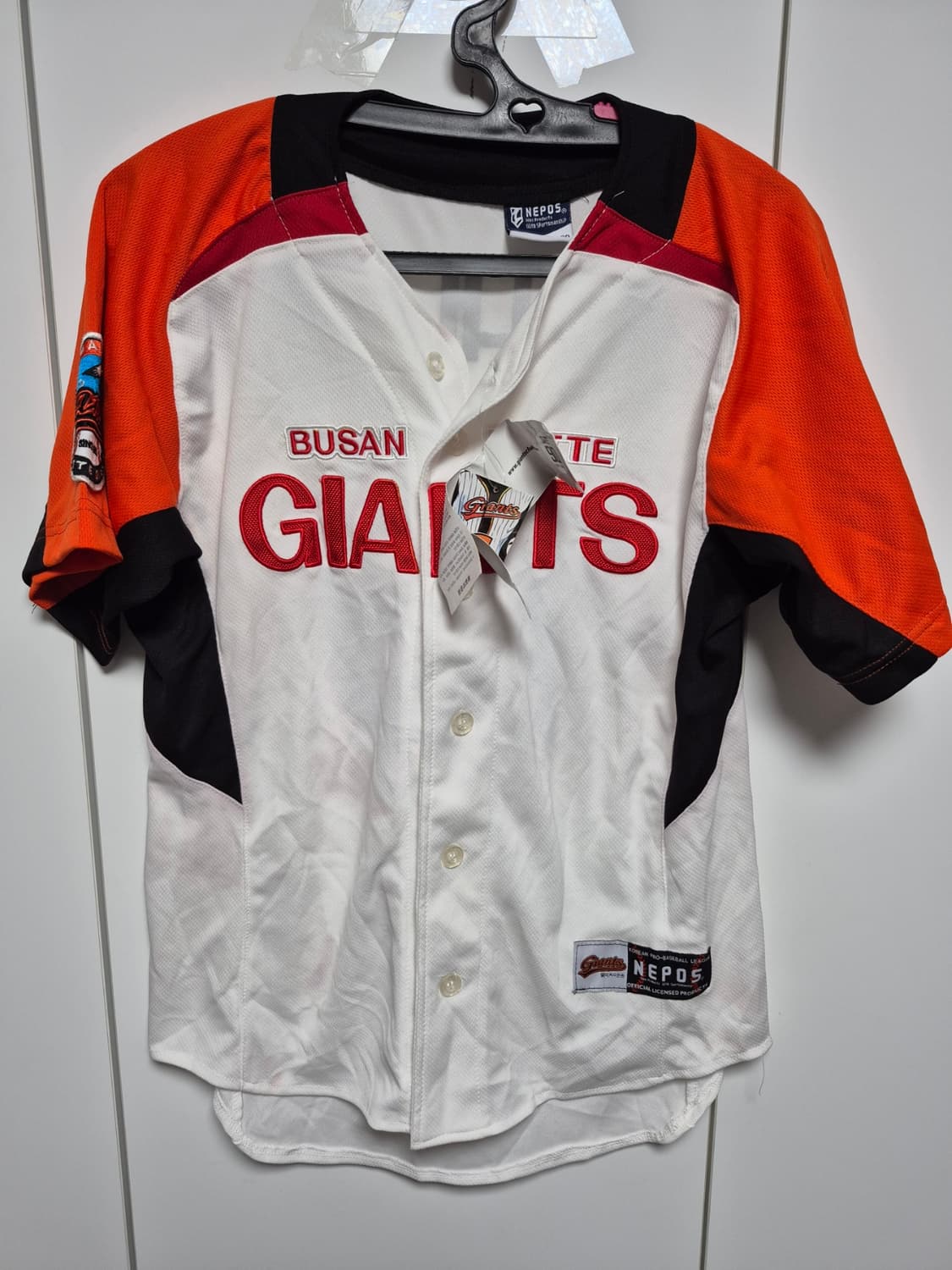 롯데자이언츠 유니폼 90사이즈 이대호 마킹 새상품 팝니다  상품이미지1