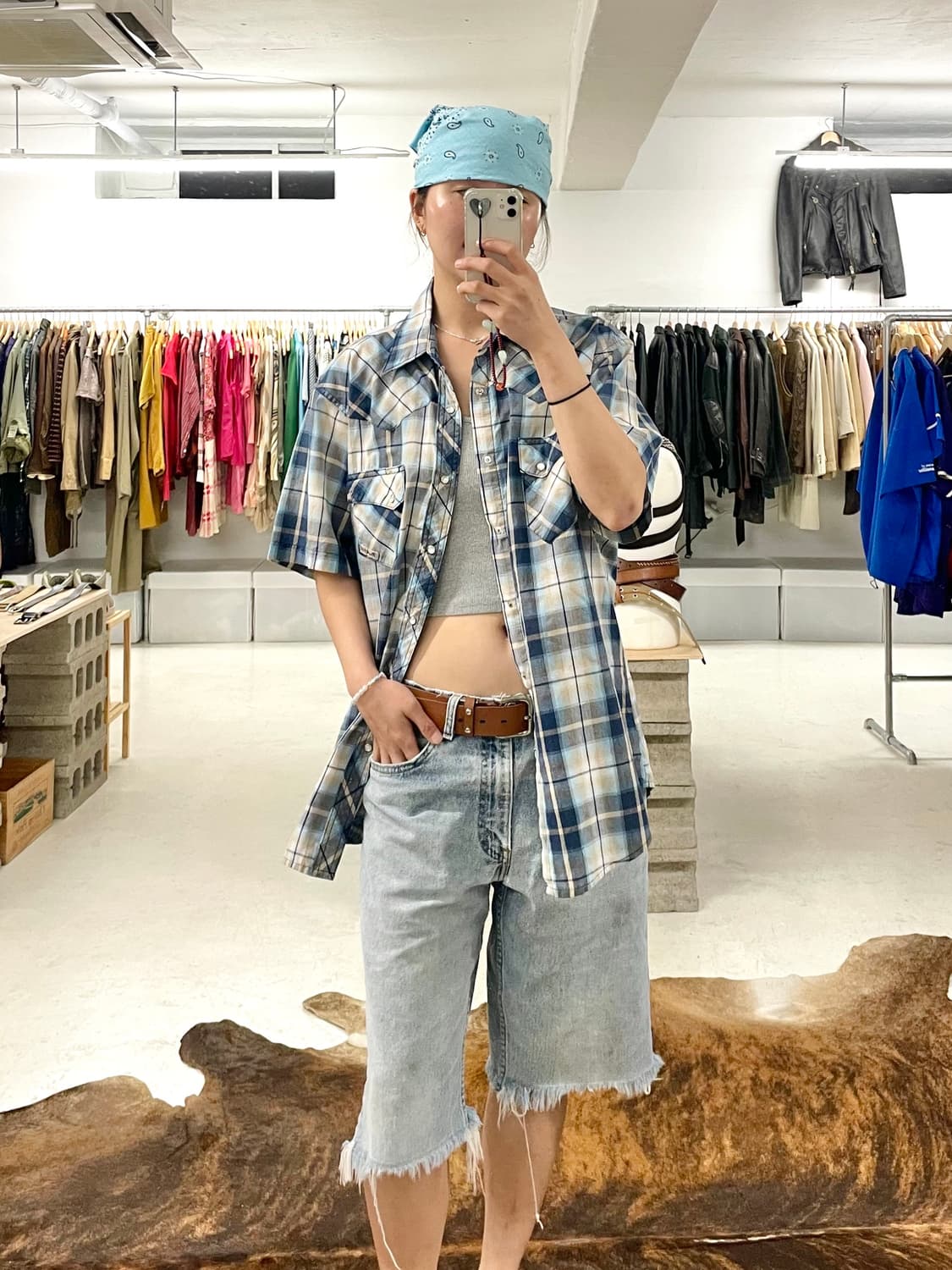 WRANGLER ombre western shirts 랭글러 옴브레 셔츠 상품이미지2