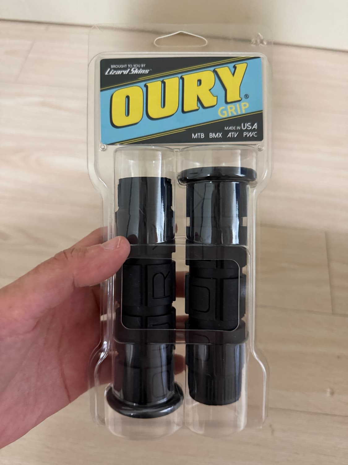 오리그립 OURY GRIP 자전거 그립 블랙 상품이미지1