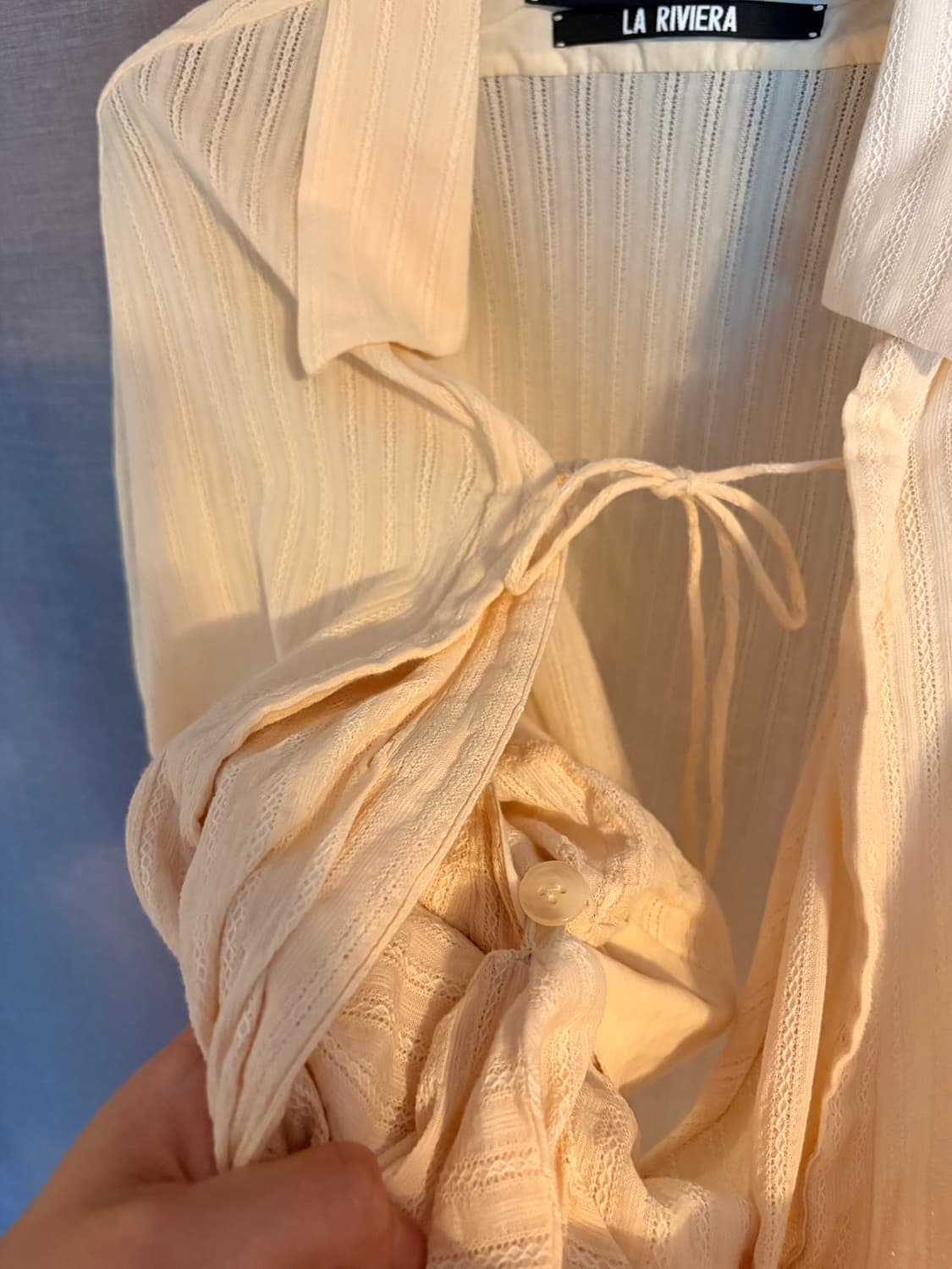 JACQUEMUS 자크뮈스 La Riviera Siena Shirt 38 상품이미지7